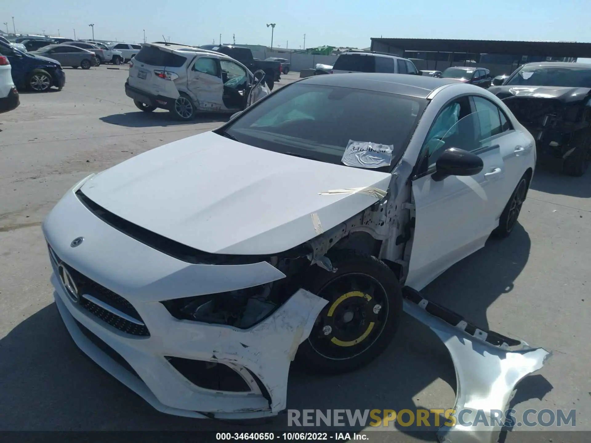 6 fotografías del automóvil dañado W1K5J4GB8MN152057 MERCEDES-BENZ CLA 2021