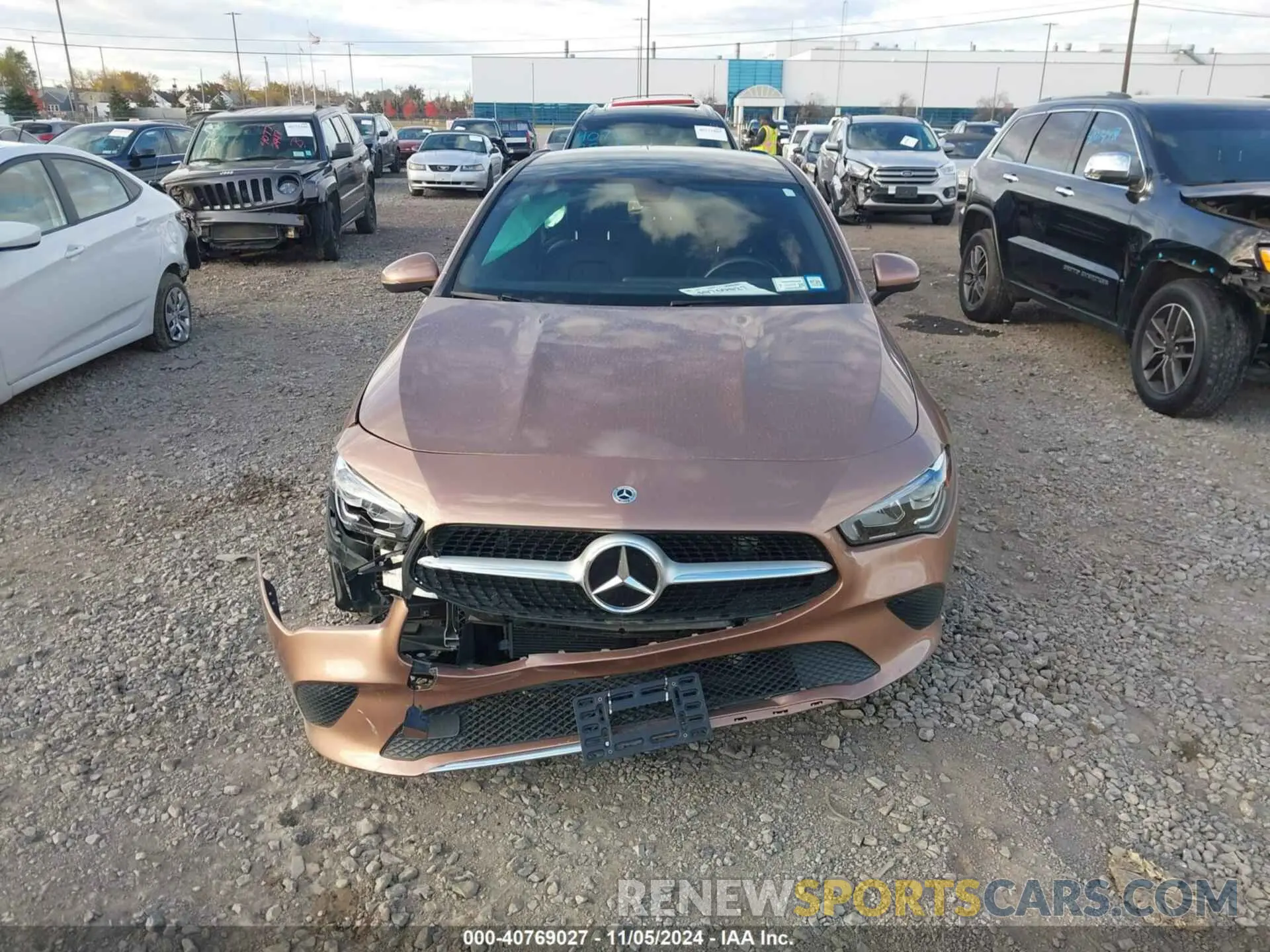 12 fotografías del automóvil dañado W1K5J4HB7MN217060 MERCEDES-BENZ CLA 2021