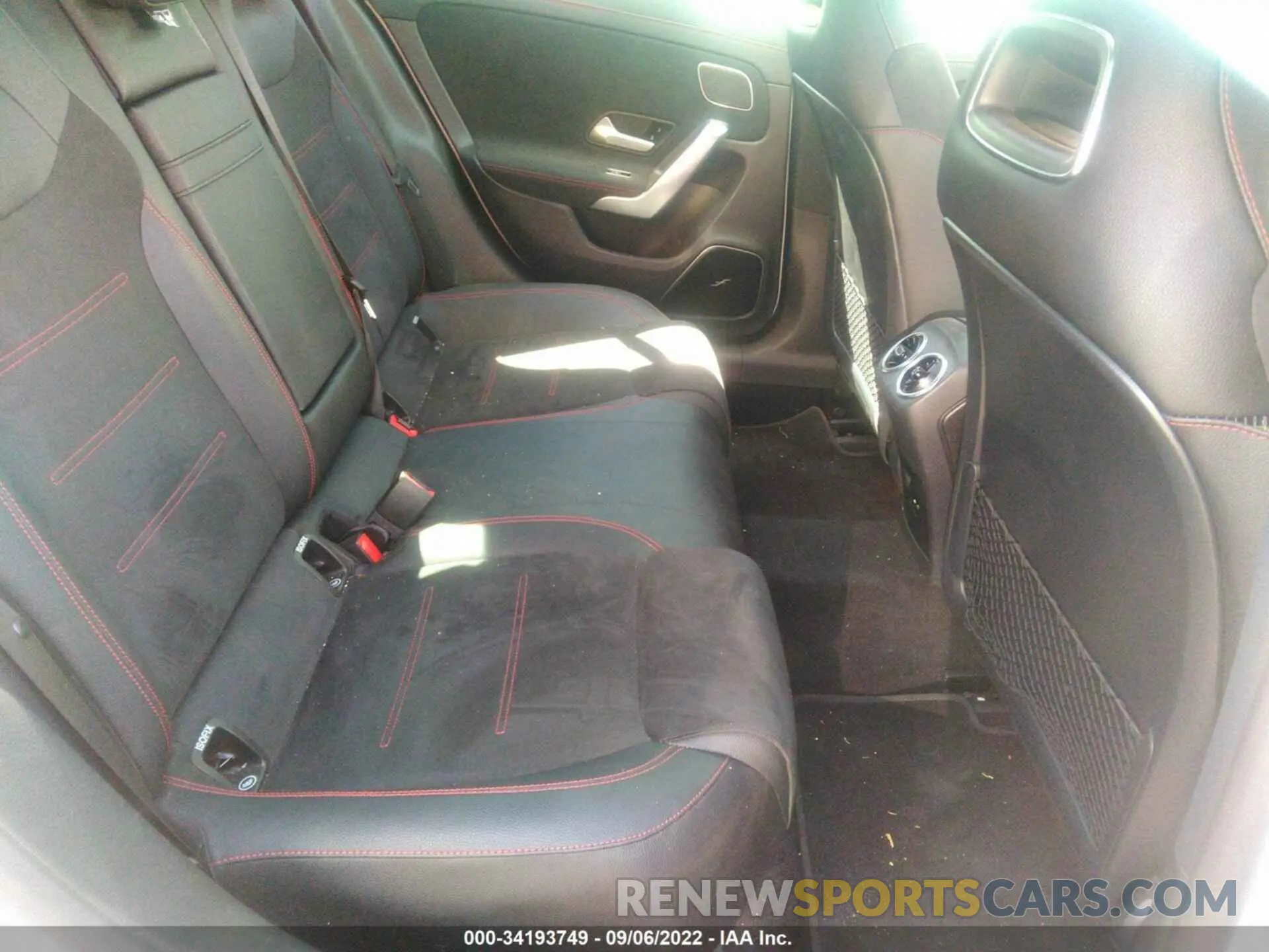8 fotografías del automóvil dañado W1K5J5BB4MN192035 MERCEDES-BENZ CLA 2021