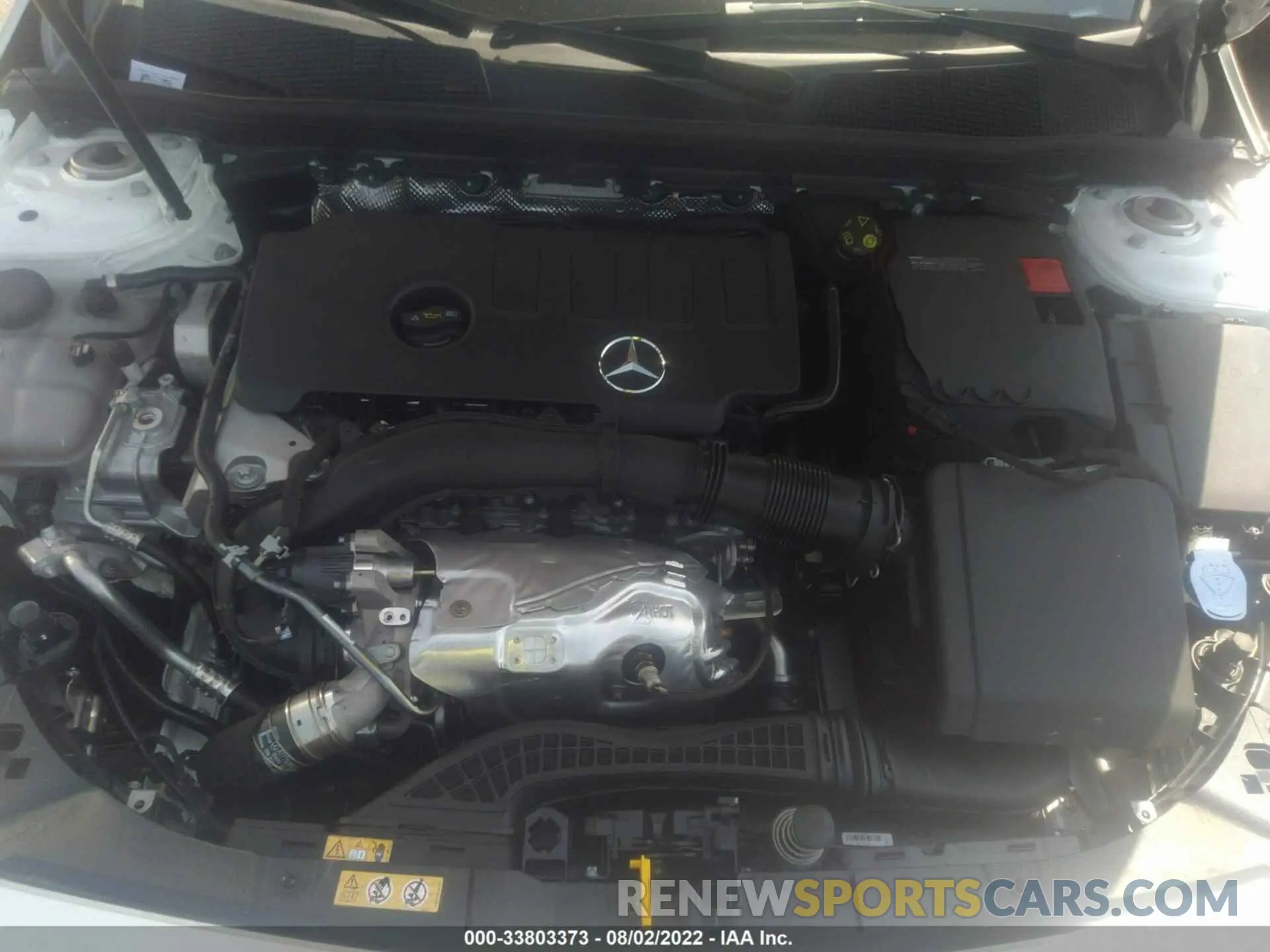 10 fotografías del automóvil dañado W1K5J4HB0NN298940 MERCEDES-BENZ CLA 2022
