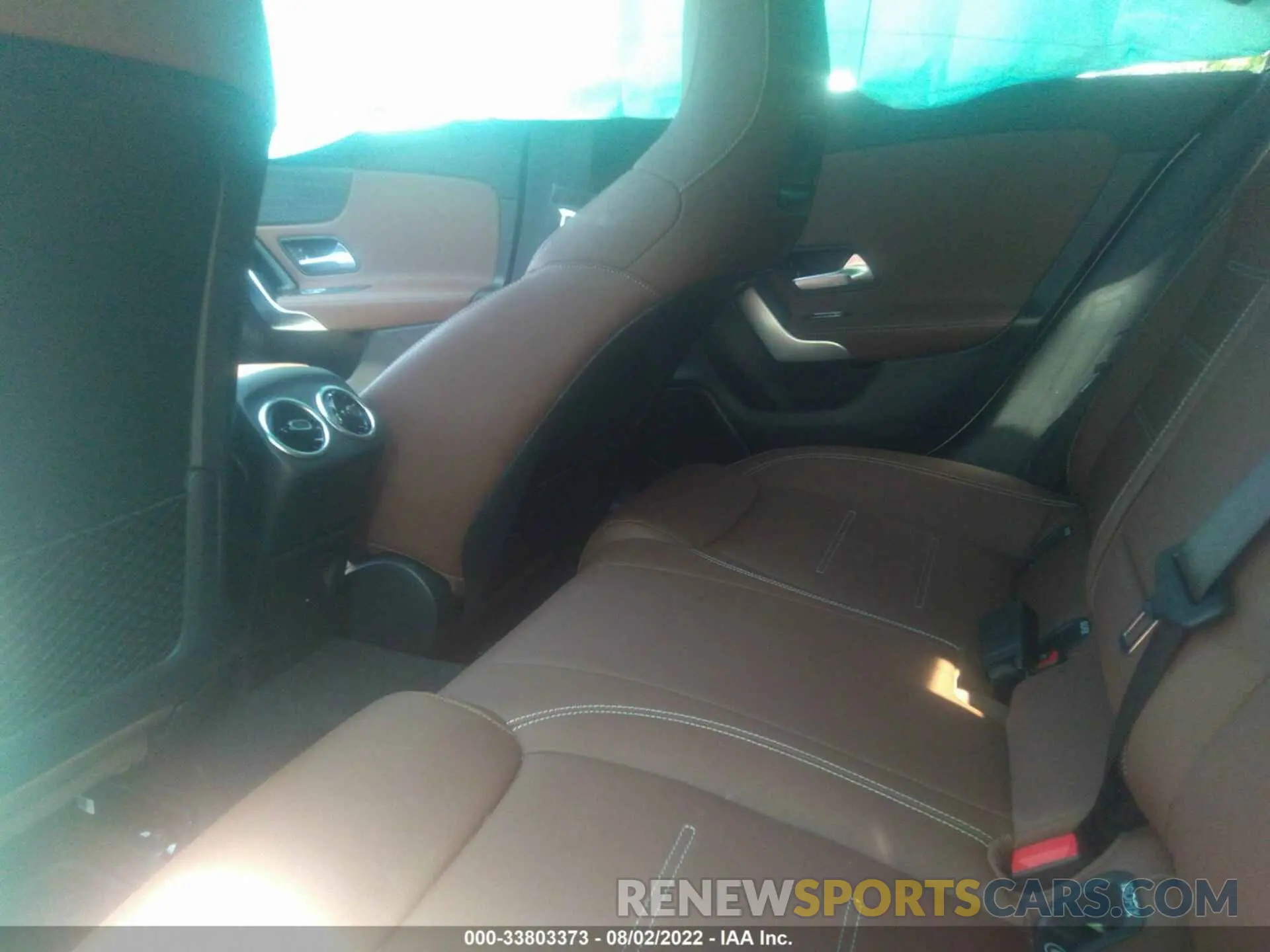 8 fotografías del automóvil dañado W1K5J4HB0NN298940 MERCEDES-BENZ CLA 2022