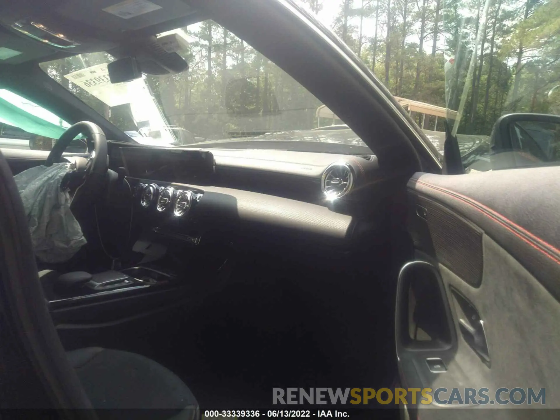 5 fotografías del automóvil dañado W1K5J4HB1NN296100 MERCEDES-BENZ CLA 2022