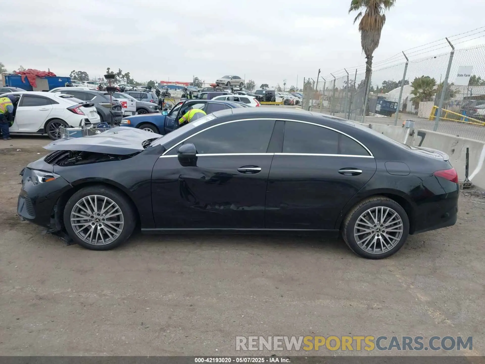 14 fotografías del automóvil dañado W1K5J4HB7RN456826 MERCEDES-BENZ CLA 2024