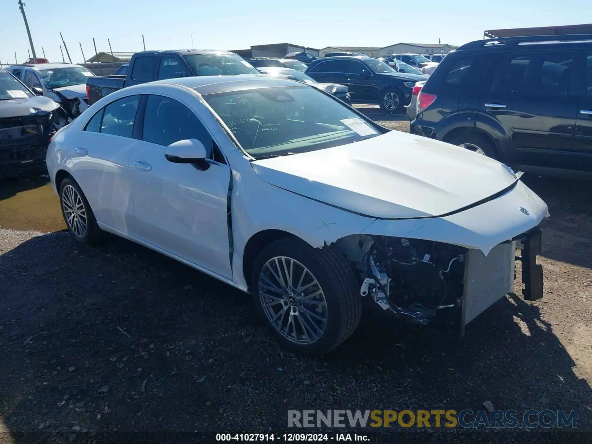 1 fotografías del automóvil dañado W1K5J4GB0SN519871 MERCEDES-BENZ CLA 2025