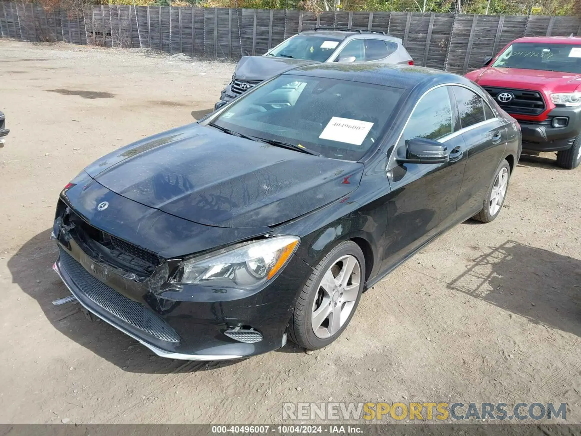 2 fotografías del automóvil dañado WDDSJ4EB3KN713235 MERCEDES-BENZ CLA 250 2019