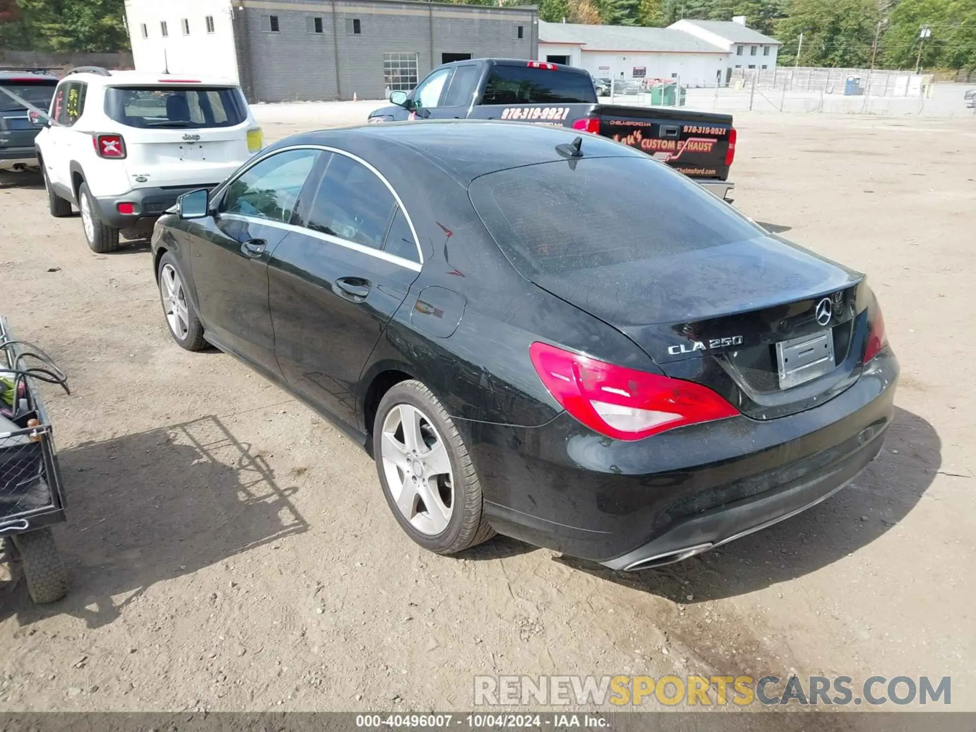 3 fotografías del automóvil dañado WDDSJ4EB3KN713235 MERCEDES-BENZ CLA 250 2019