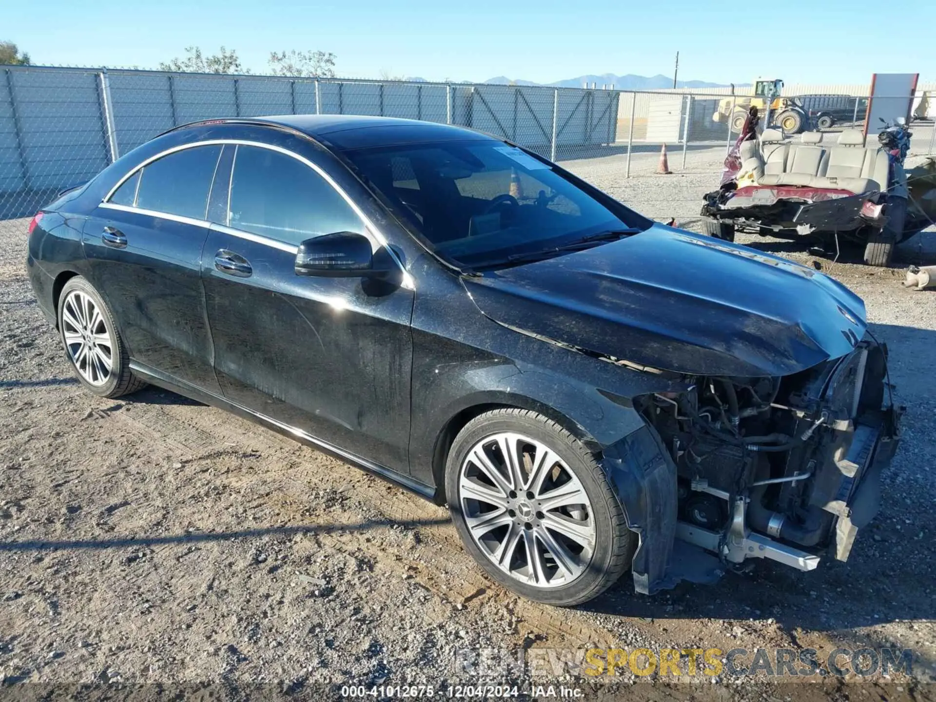 1 fotografías del automóvil dañado WDDSJ4EB4KN743893 MERCEDES-BENZ CLA 250 2019