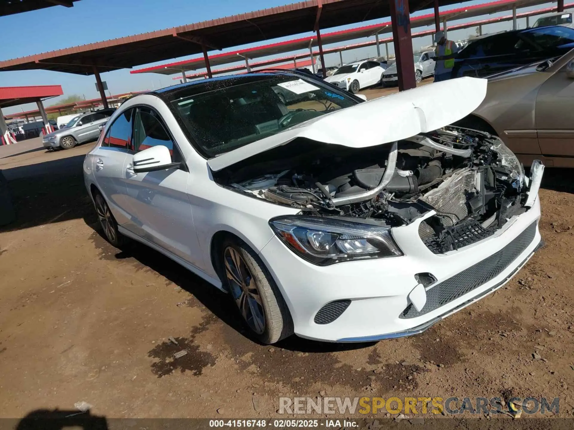 1 fotografías del automóvil dañado WDDSJ4EB5KN747130 MERCEDES-BENZ CLA 250 2019