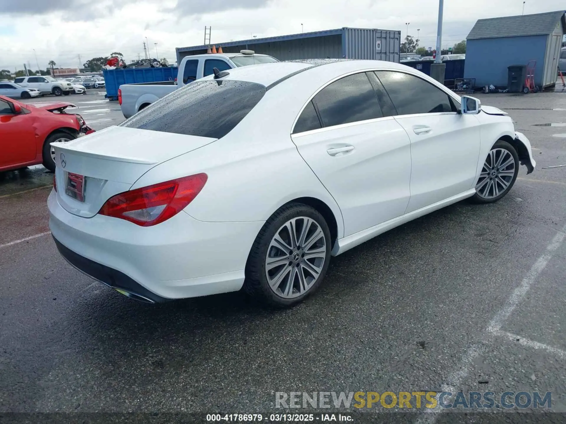 4 fotografías del automóvil dañado WDDSJ4EB5KN753560 MERCEDES-BENZ CLA 250 2019