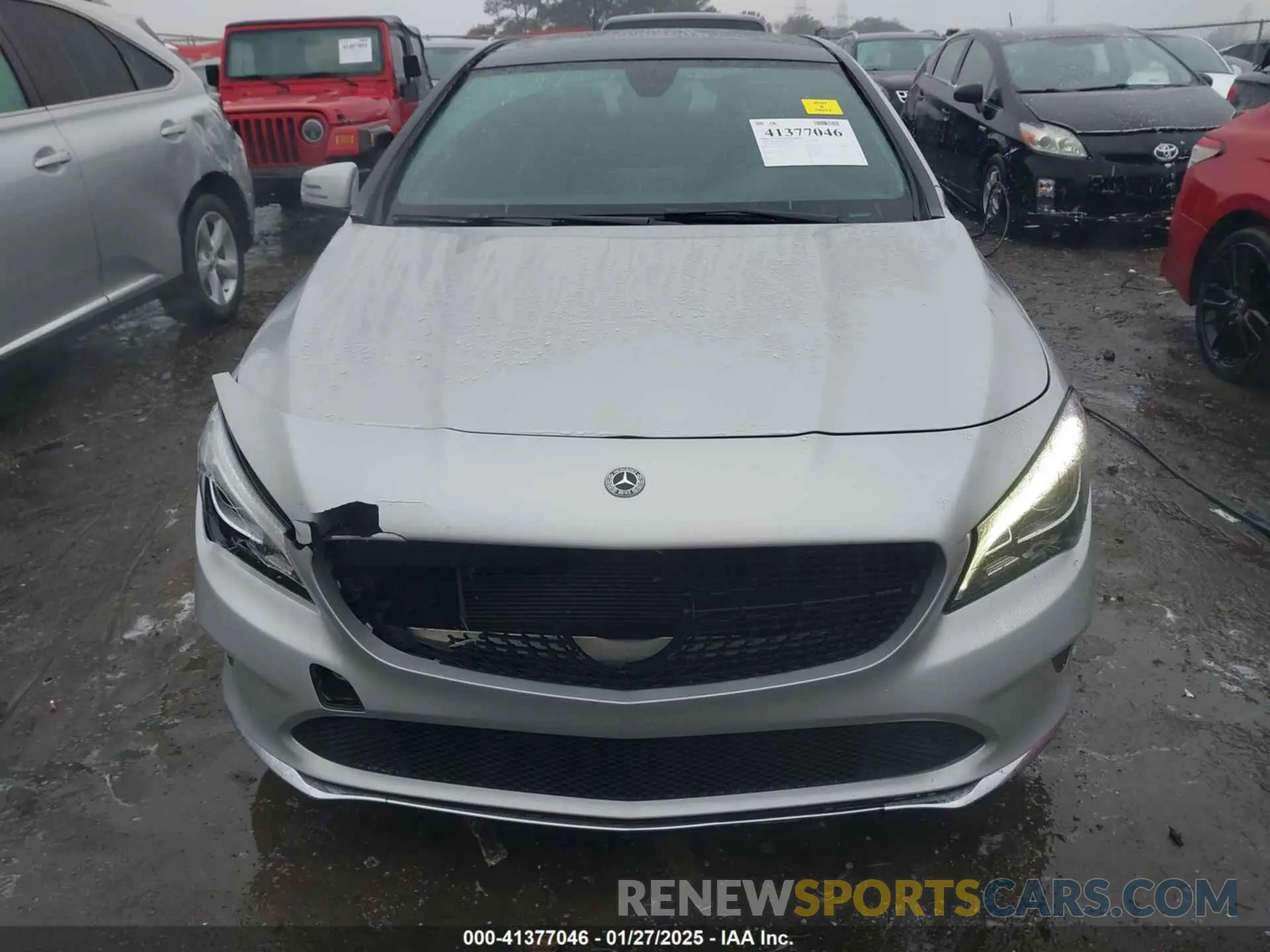 6 fotografías del automóvil dañado WDDSJ4EB6KN722477 MERCEDES-BENZ CLA 250 2019