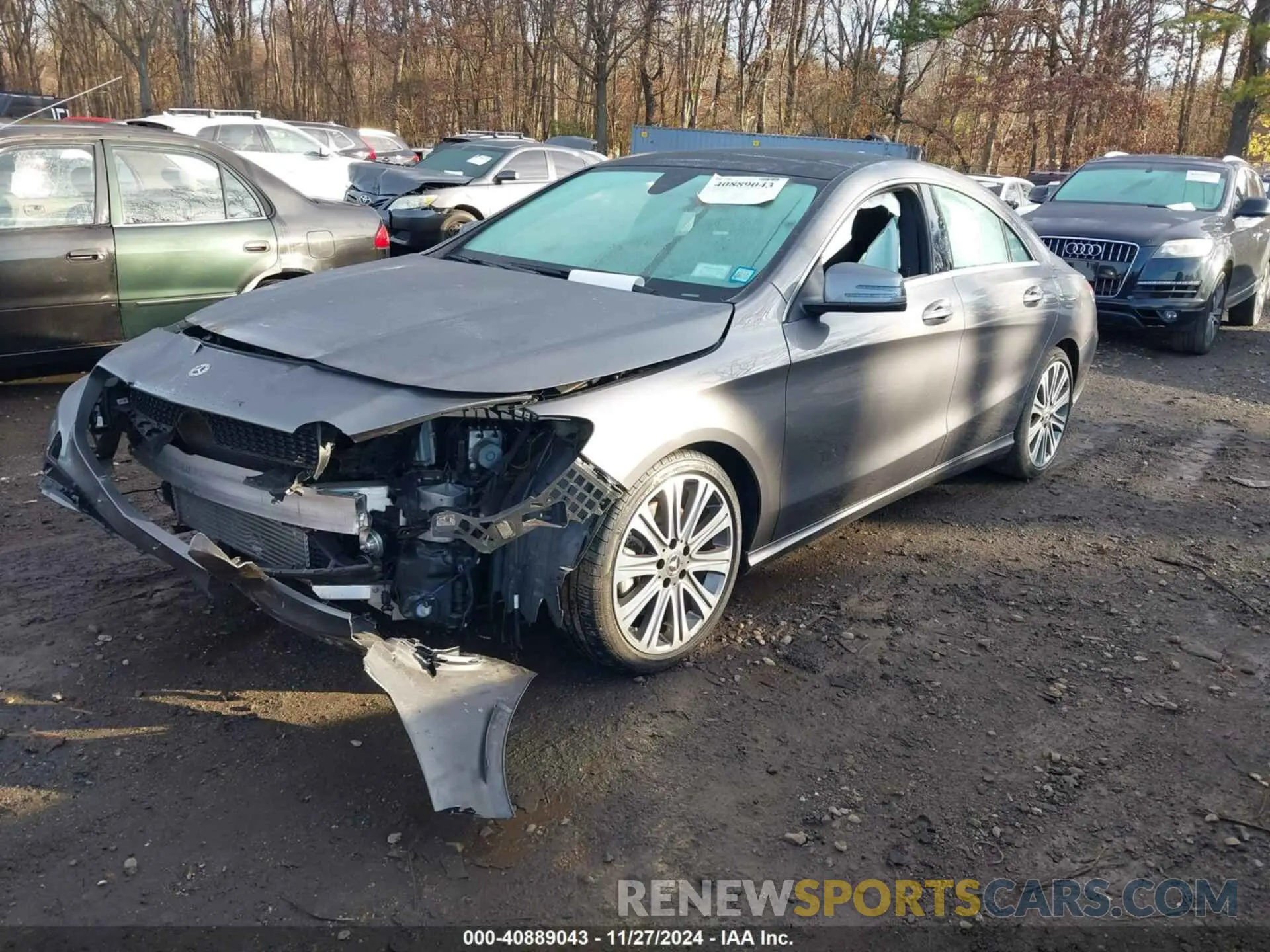 2 fotografías del automóvil dañado WDDSJ4GB3KN748094 MERCEDES-BENZ CLA 250 2019