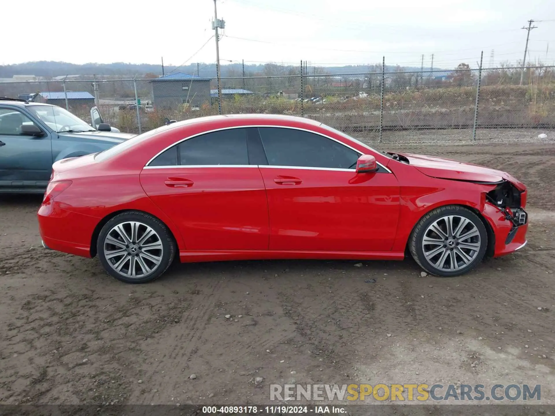 14 fotografías del automóvil dañado WDDSJ4GB3KN763954 MERCEDES-BENZ CLA 250 2019