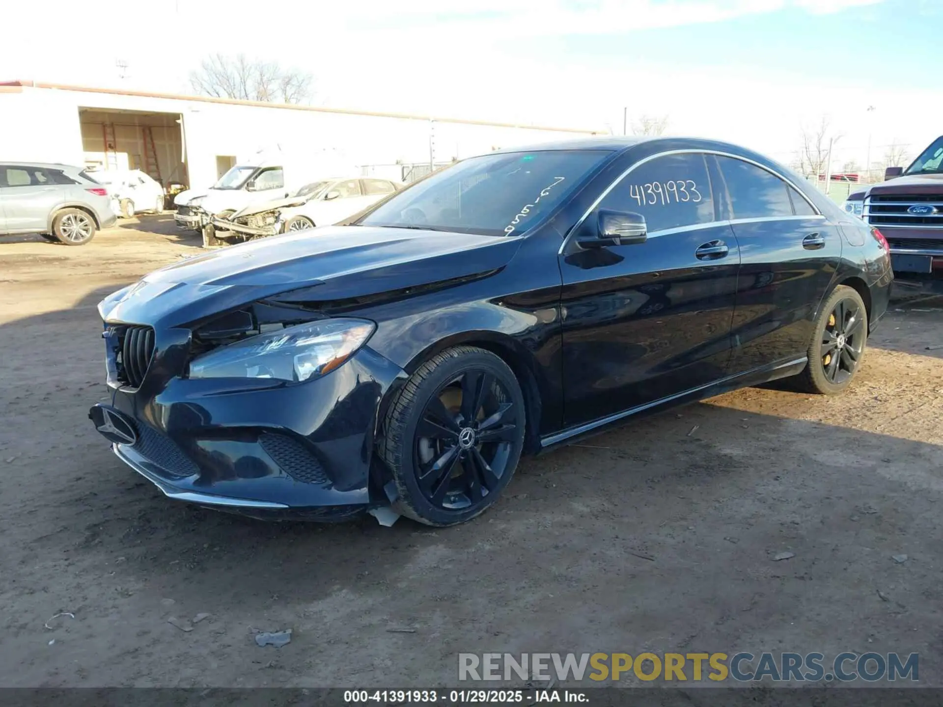 2 fotografías del automóvil dañado WDDSJ4GB9KN761559 MERCEDES-BENZ CLA 250 2019