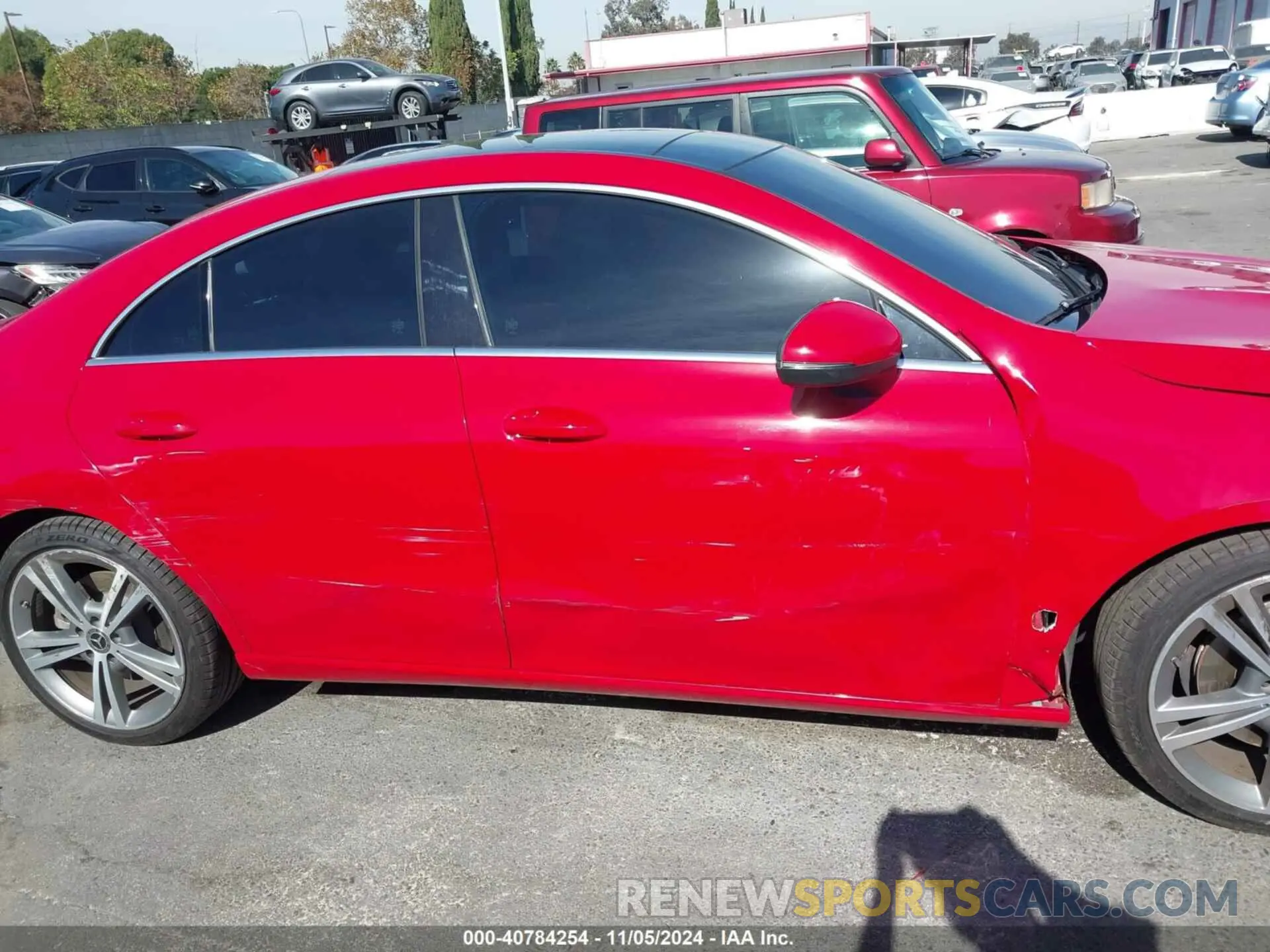 13 fotografías del automóvil dañado W1K5J4GB0LN083945 MERCEDES-BENZ CLA 250 2020