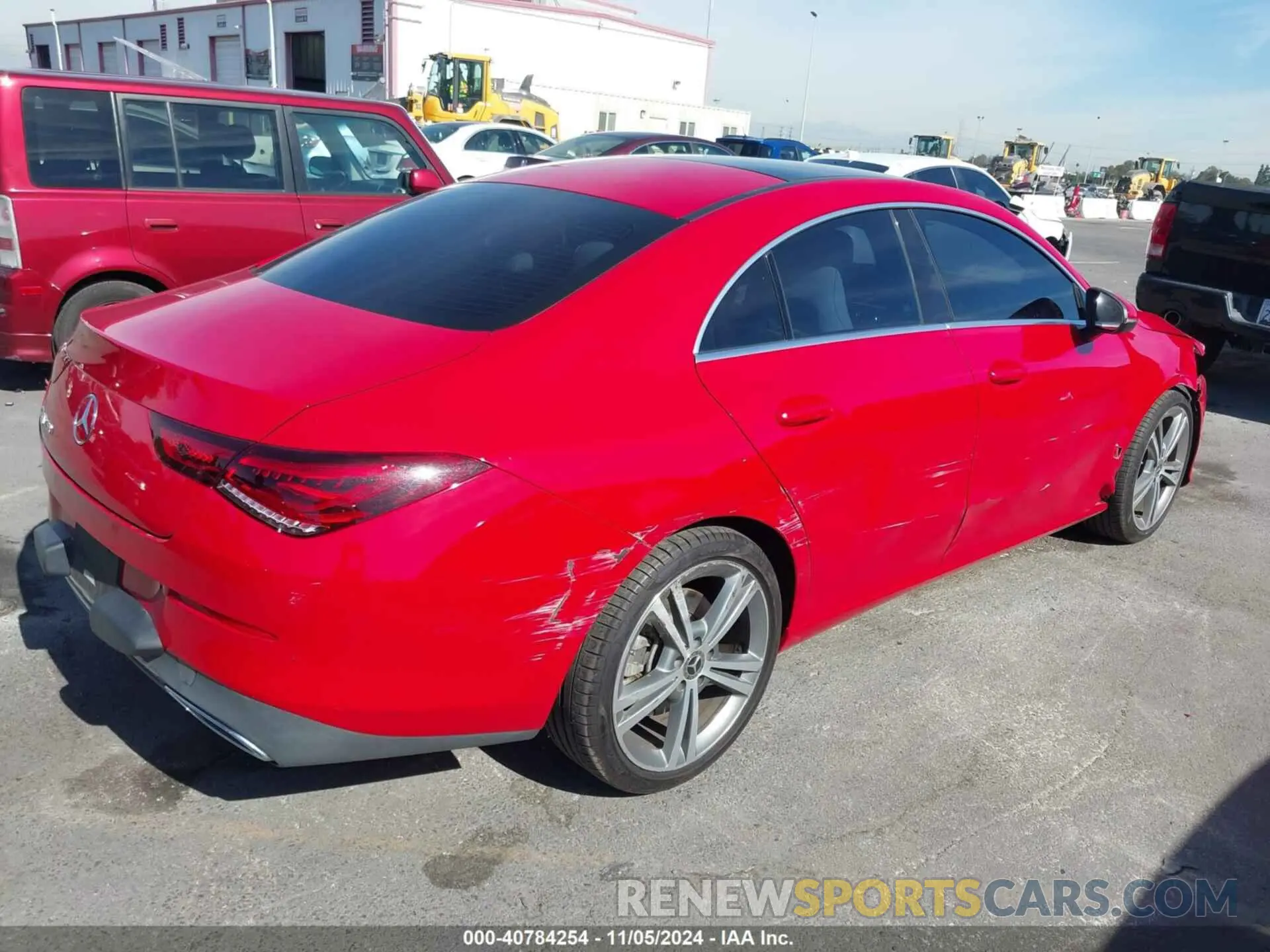 6 fotografías del automóvil dañado W1K5J4GB0LN083945 MERCEDES-BENZ CLA 250 2020