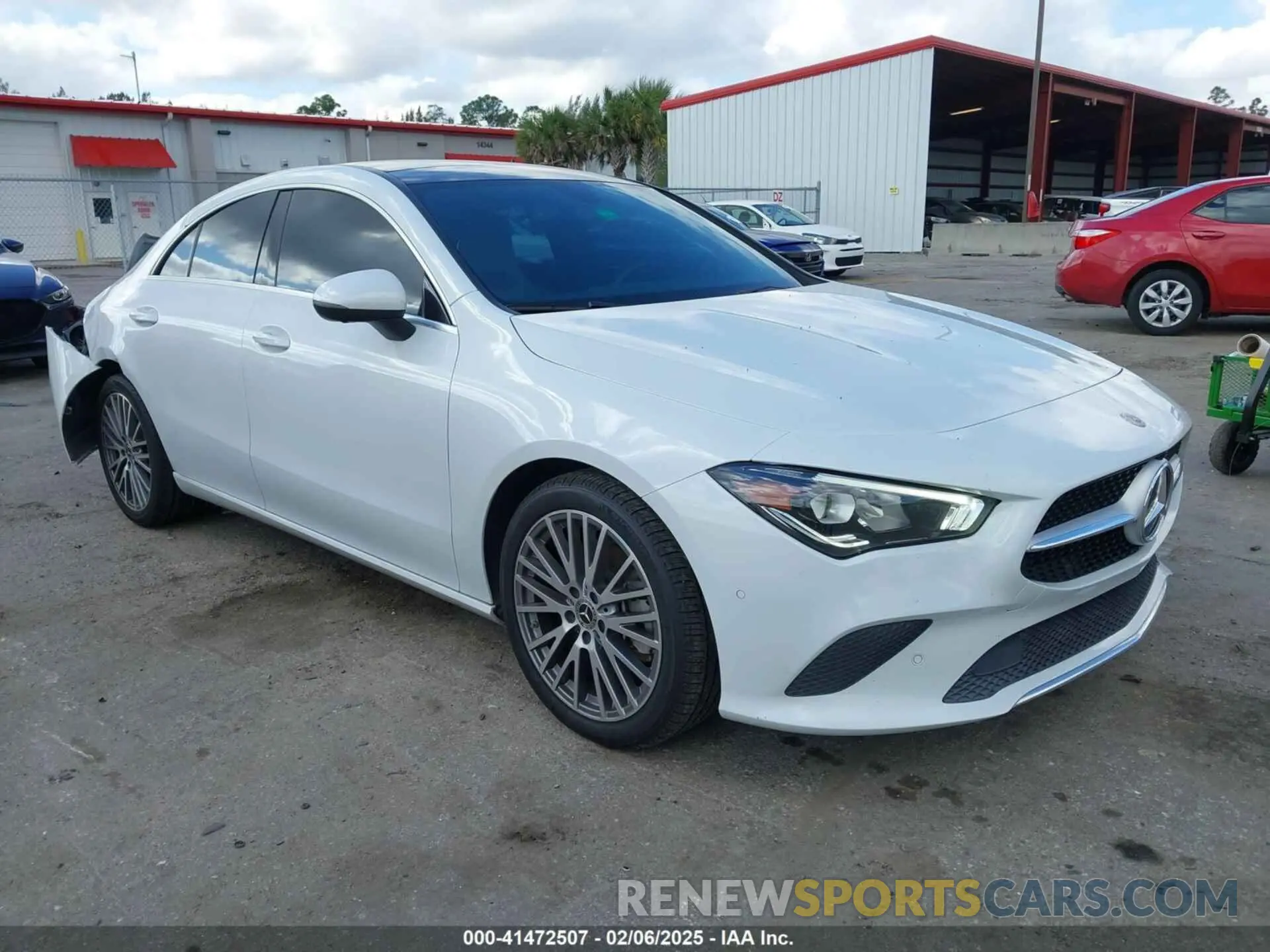 1 fotografías del automóvil dañado W1K5J4GB4LN095970 MERCEDES-BENZ CLA 250 2020