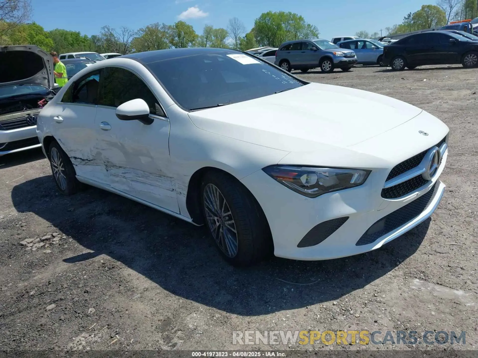 1 fotografías del automóvil dañado W1K5J4GB4LN103176 MERCEDES-BENZ CLA 250 2020