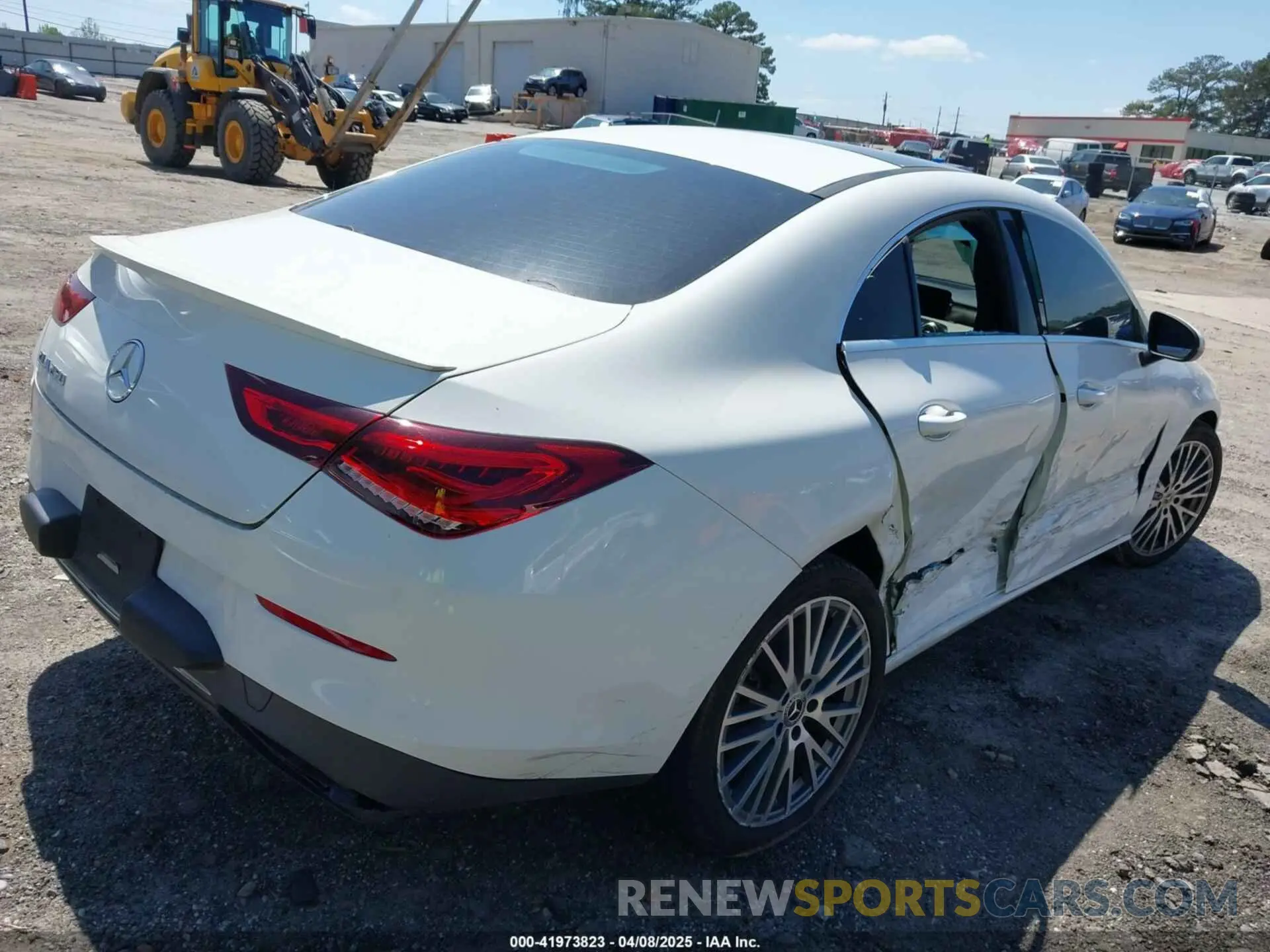 4 fotografías del automóvil dañado W1K5J4GB4LN103176 MERCEDES-BENZ CLA 250 2020