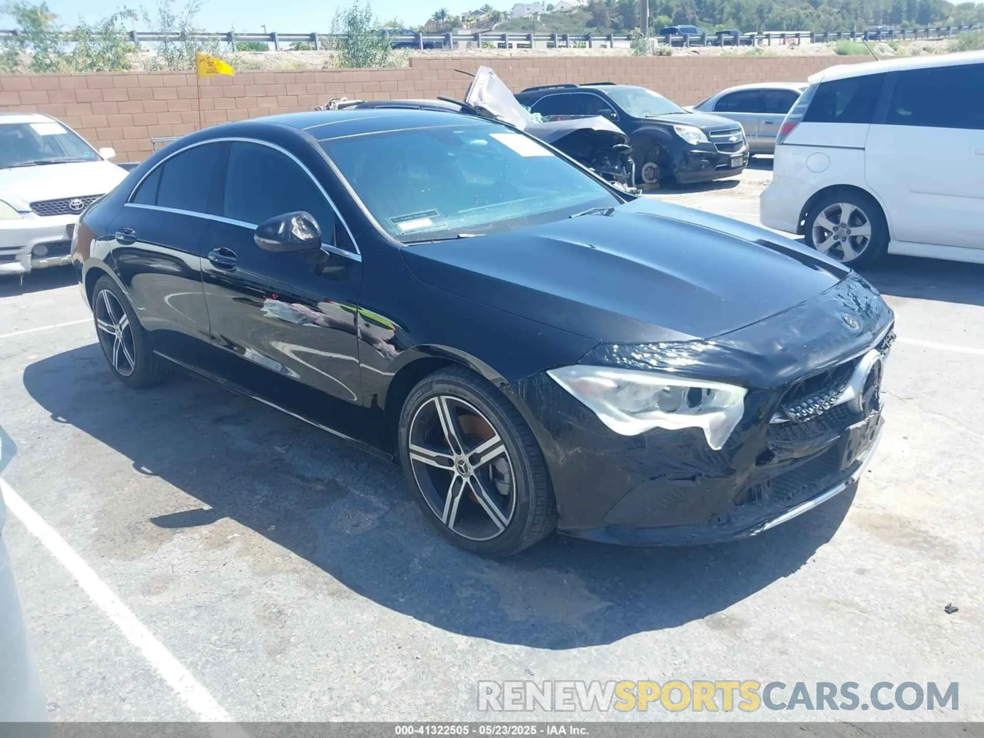 1 fotografías del automóvil dañado W1K5J4GB4LN108944 MERCEDES-BENZ CLA 250 2020