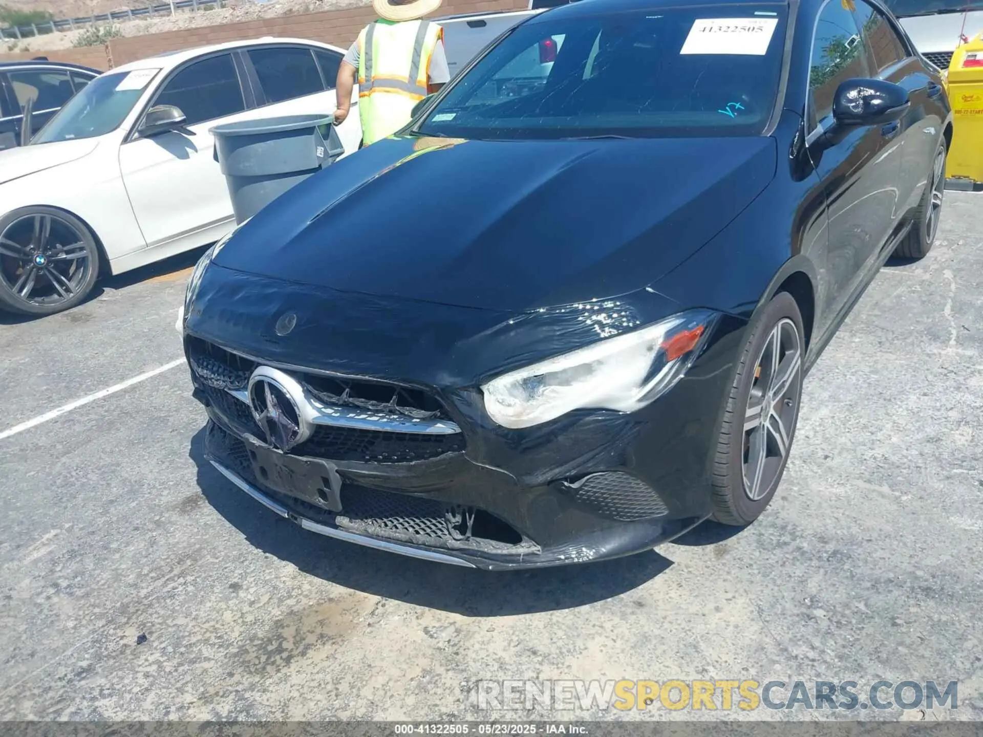 6 fotografías del automóvil dañado W1K5J4GB4LN108944 MERCEDES-BENZ CLA 250 2020