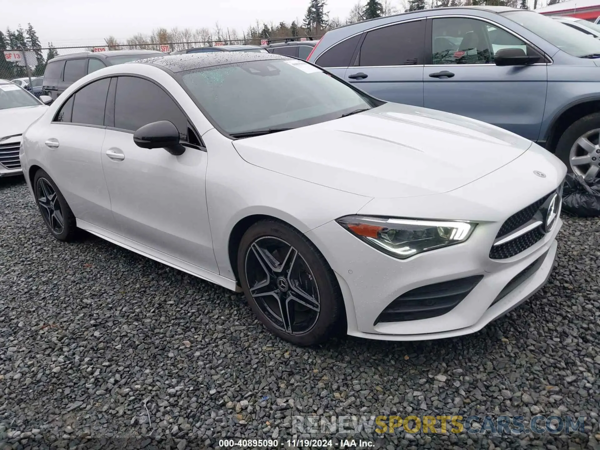 1 fotografías del automóvil dañado W1K5J4HB6LN088758 MERCEDES-BENZ CLA 250 2020