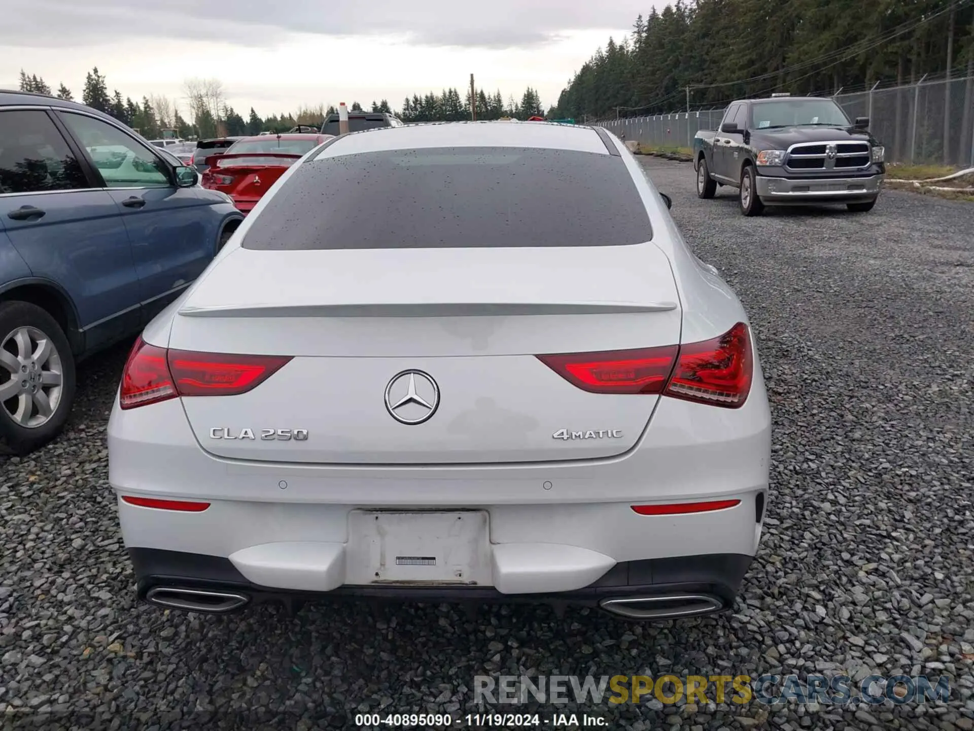 16 fotografías del automóvil dañado W1K5J4HB6LN088758 MERCEDES-BENZ CLA 250 2020
