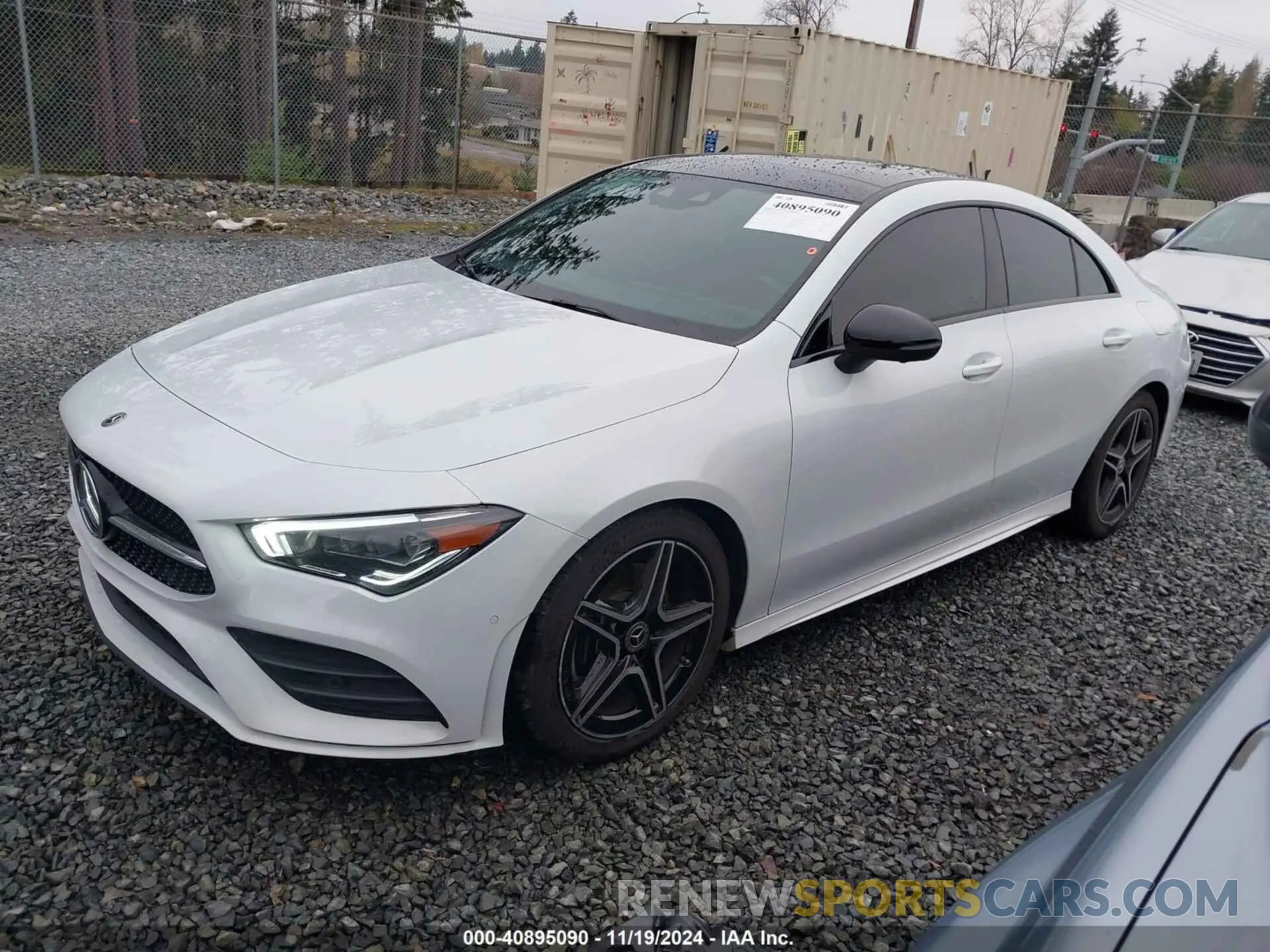 2 fotografías del automóvil dañado W1K5J4HB6LN088758 MERCEDES-BENZ CLA 250 2020