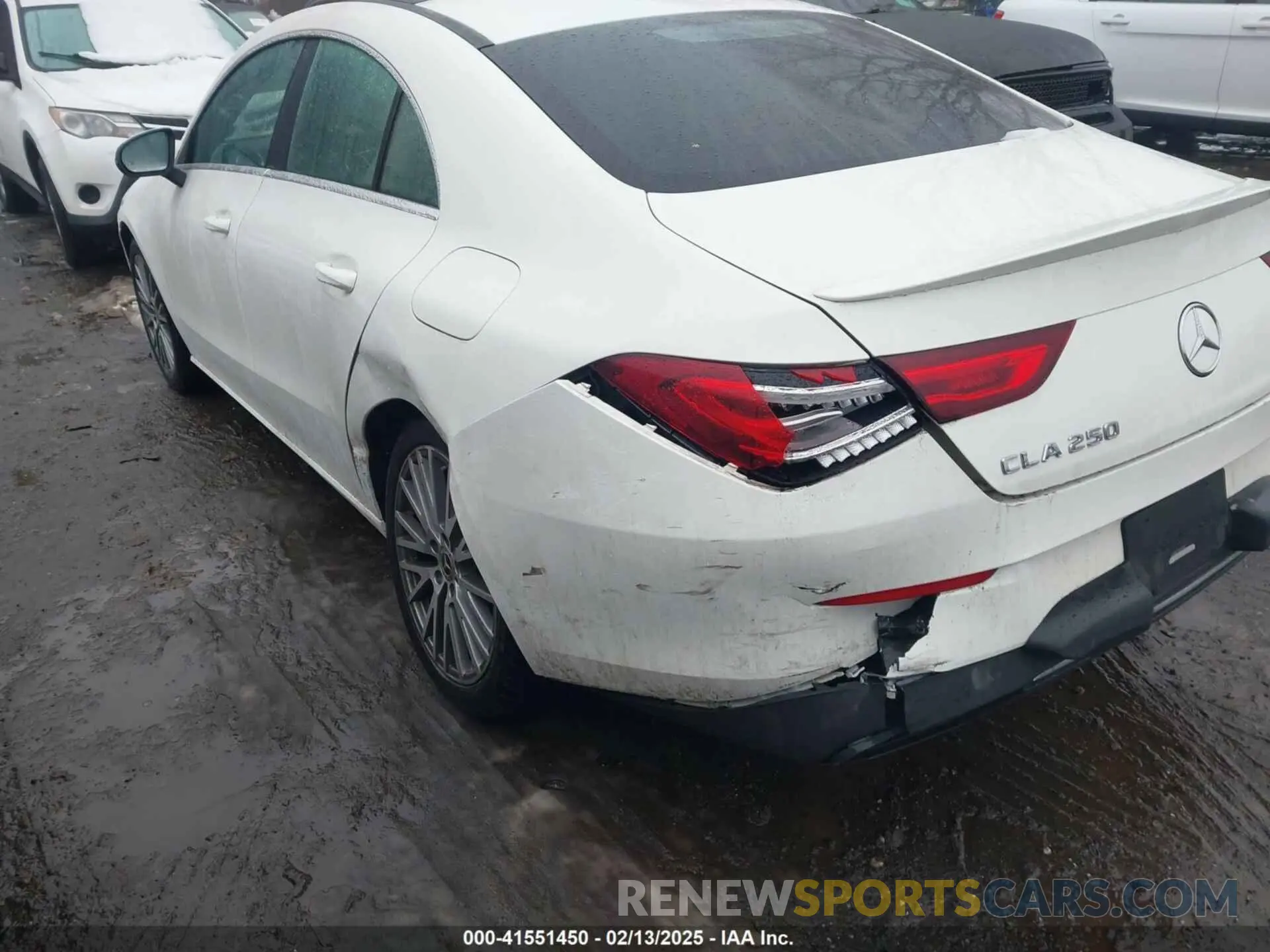6 fotografías del automóvil dañado W1K5J4HB6LN099128 MERCEDES-BENZ CLA 250 2020
