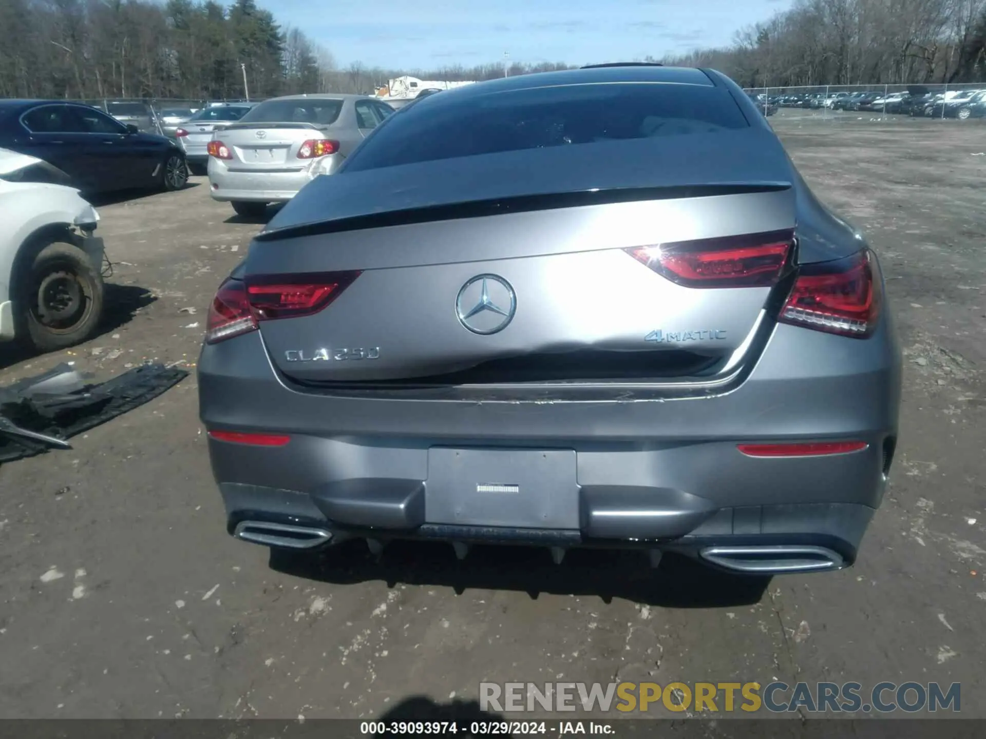 17 fotografías del automóvil dañado W1K5J4HB6LN115294 MERCEDES-BENZ CLA 250 2020
