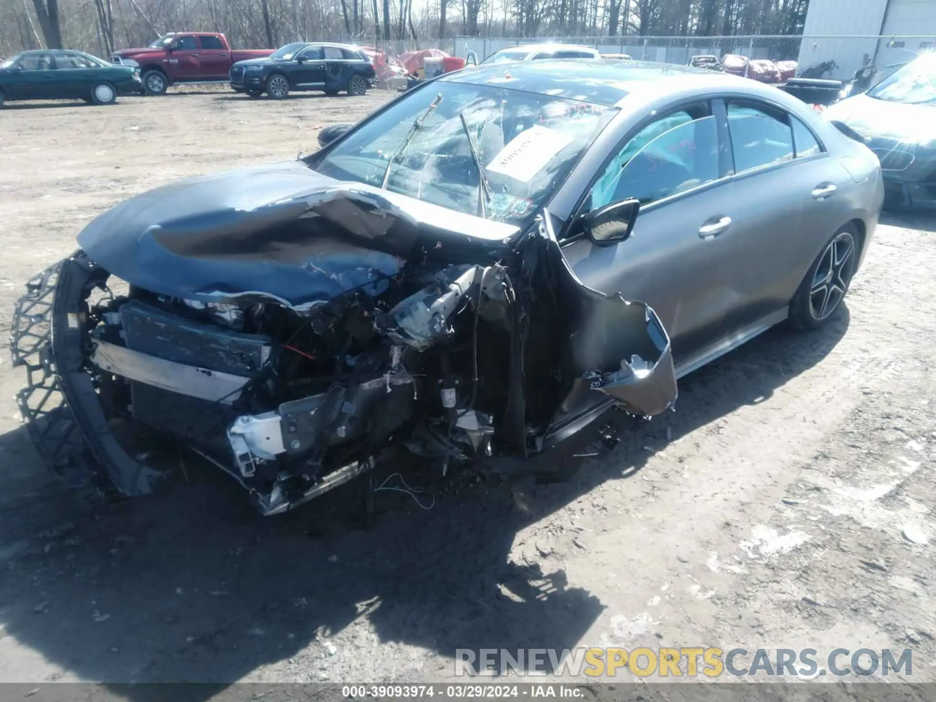 2 fotografías del automóvil dañado W1K5J4HB6LN115294 MERCEDES-BENZ CLA 250 2020
