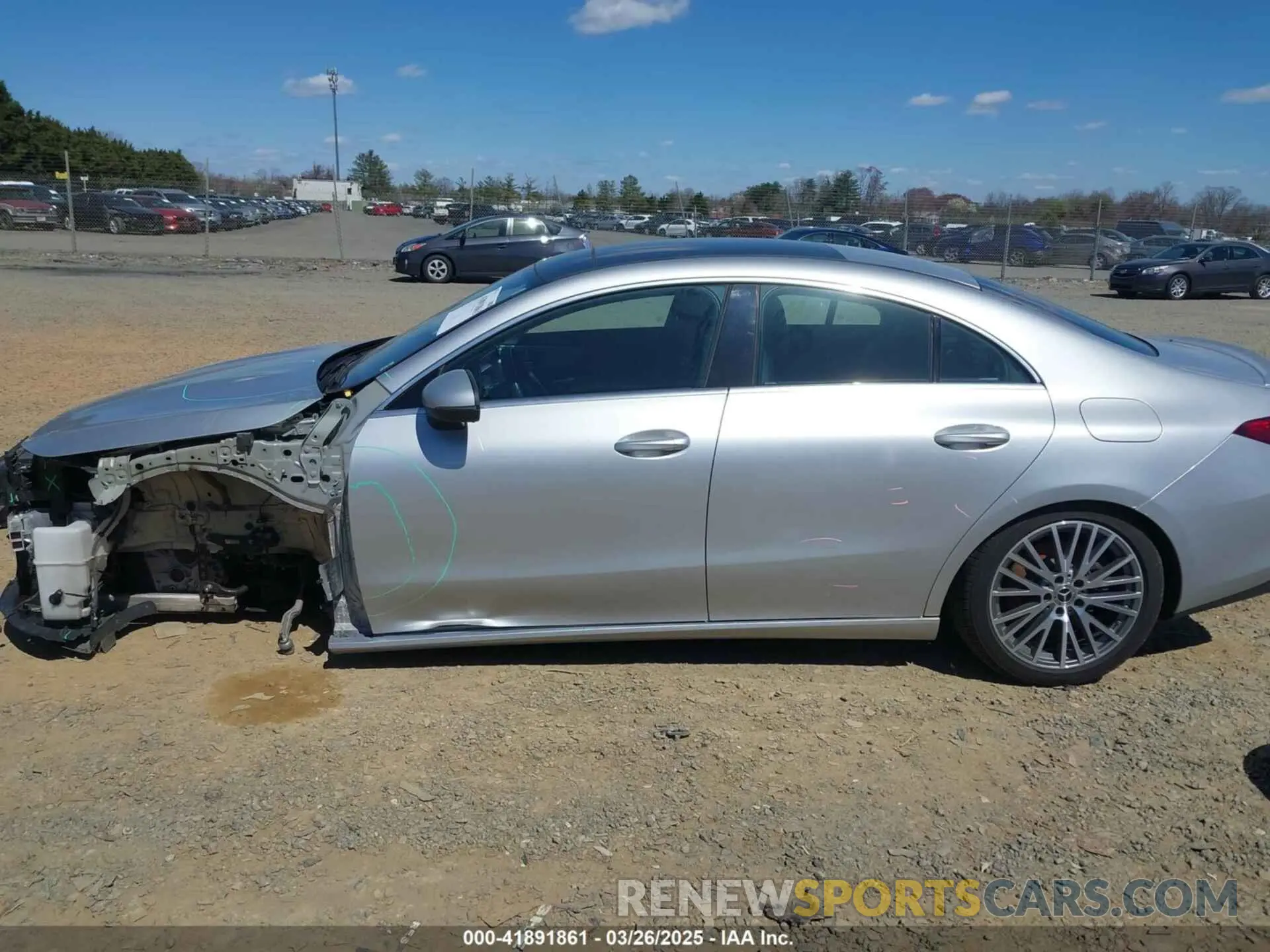 15 fotografías del automóvil dañado W1K5J4HB8LN103583 MERCEDES-BENZ CLA 250 2020