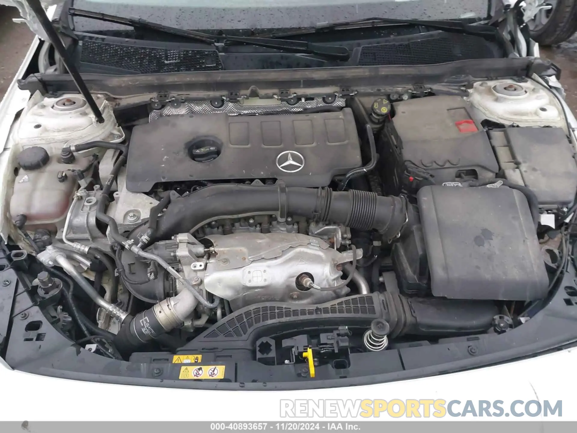 10 fotografías del automóvil dañado W1K5J4HB9LN106993 MERCEDES-BENZ CLA 250 2020