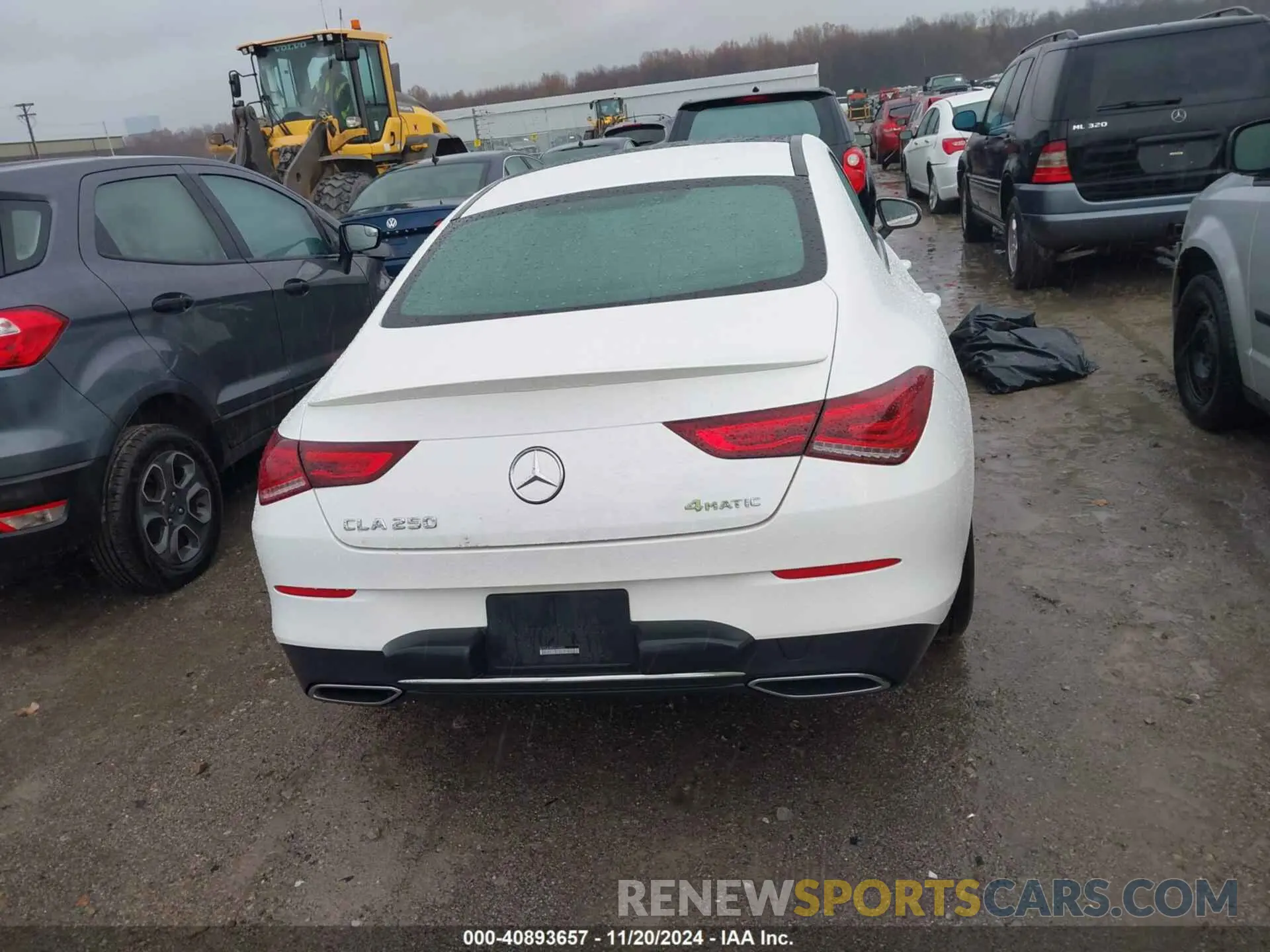 16 fotografías del automóvil dañado W1K5J4HB9LN106993 MERCEDES-BENZ CLA 250 2020