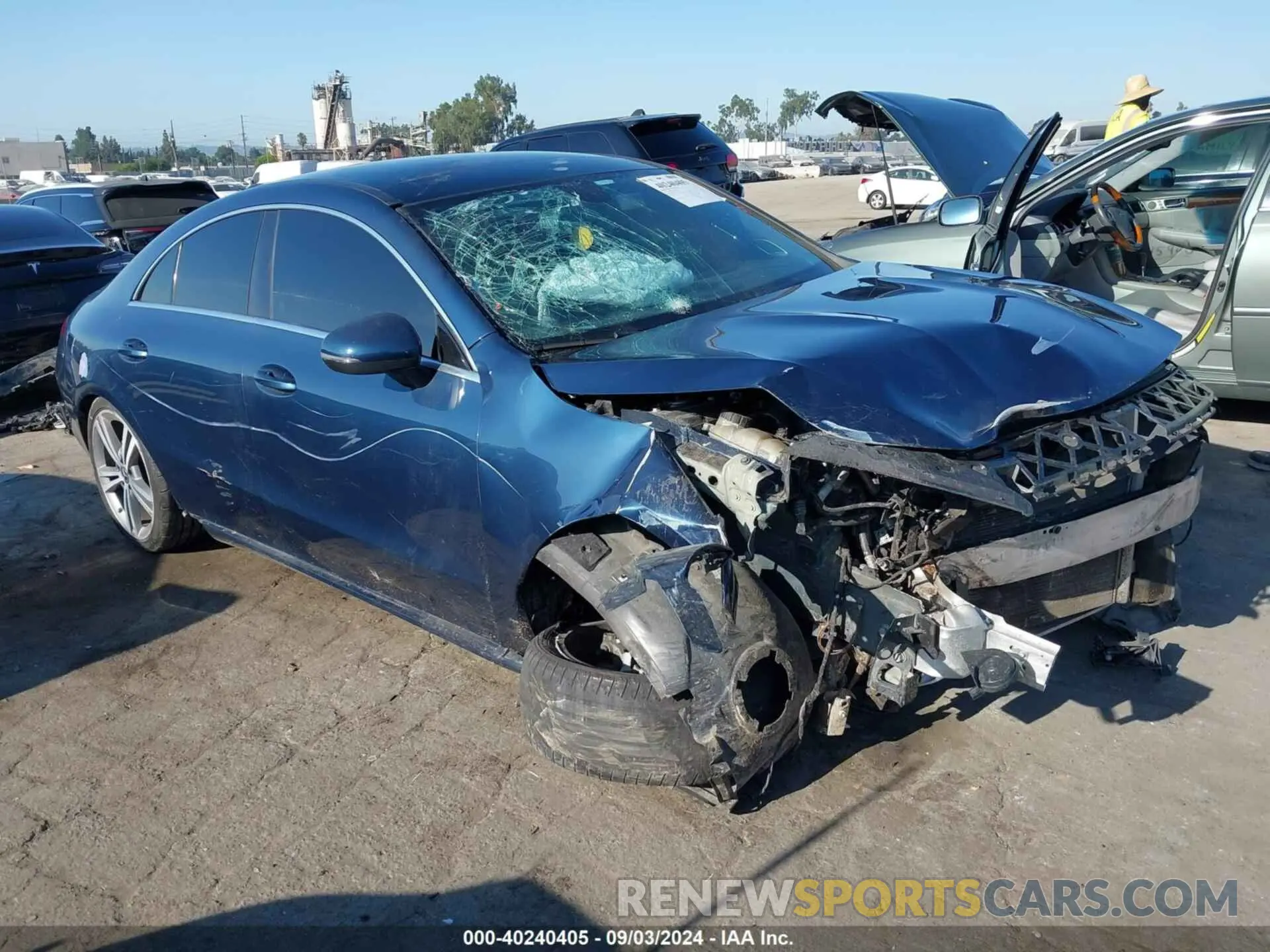 1 fotografías del automóvil dañado WDD5J4GB3LN070882 MERCEDES-BENZ CLA 250 2020