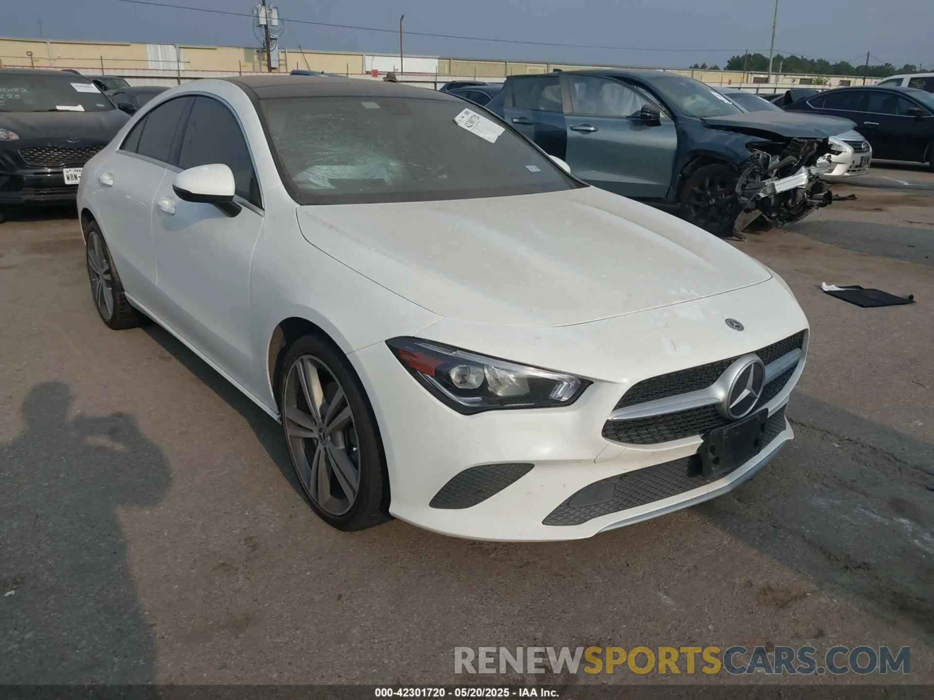 1 fotografías del automóvil dañado WDD5J4GB5LN074867 MERCEDES-BENZ CLA 250 2020