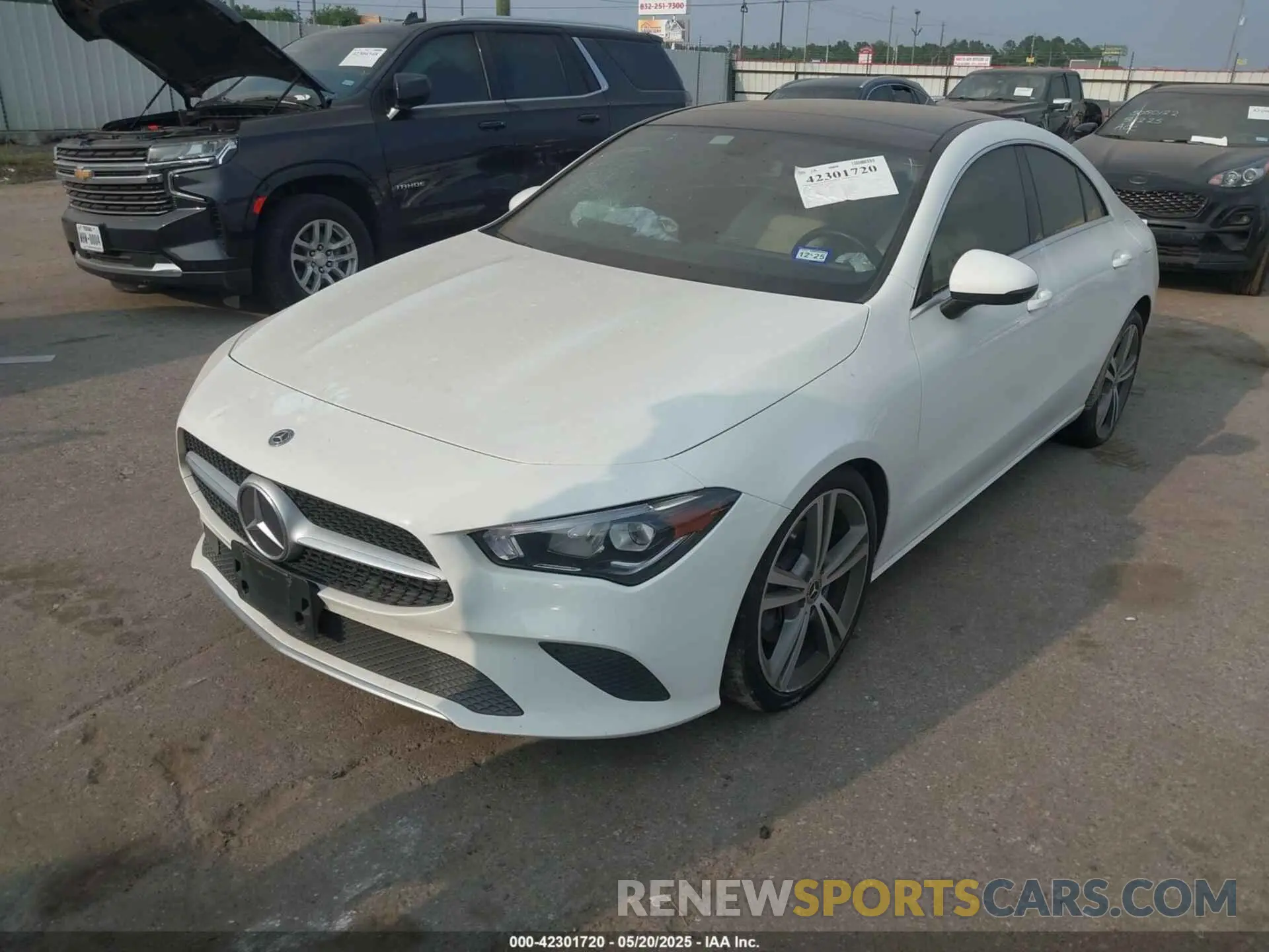 2 fotografías del automóvil dañado WDD5J4GB5LN074867 MERCEDES-BENZ CLA 250 2020