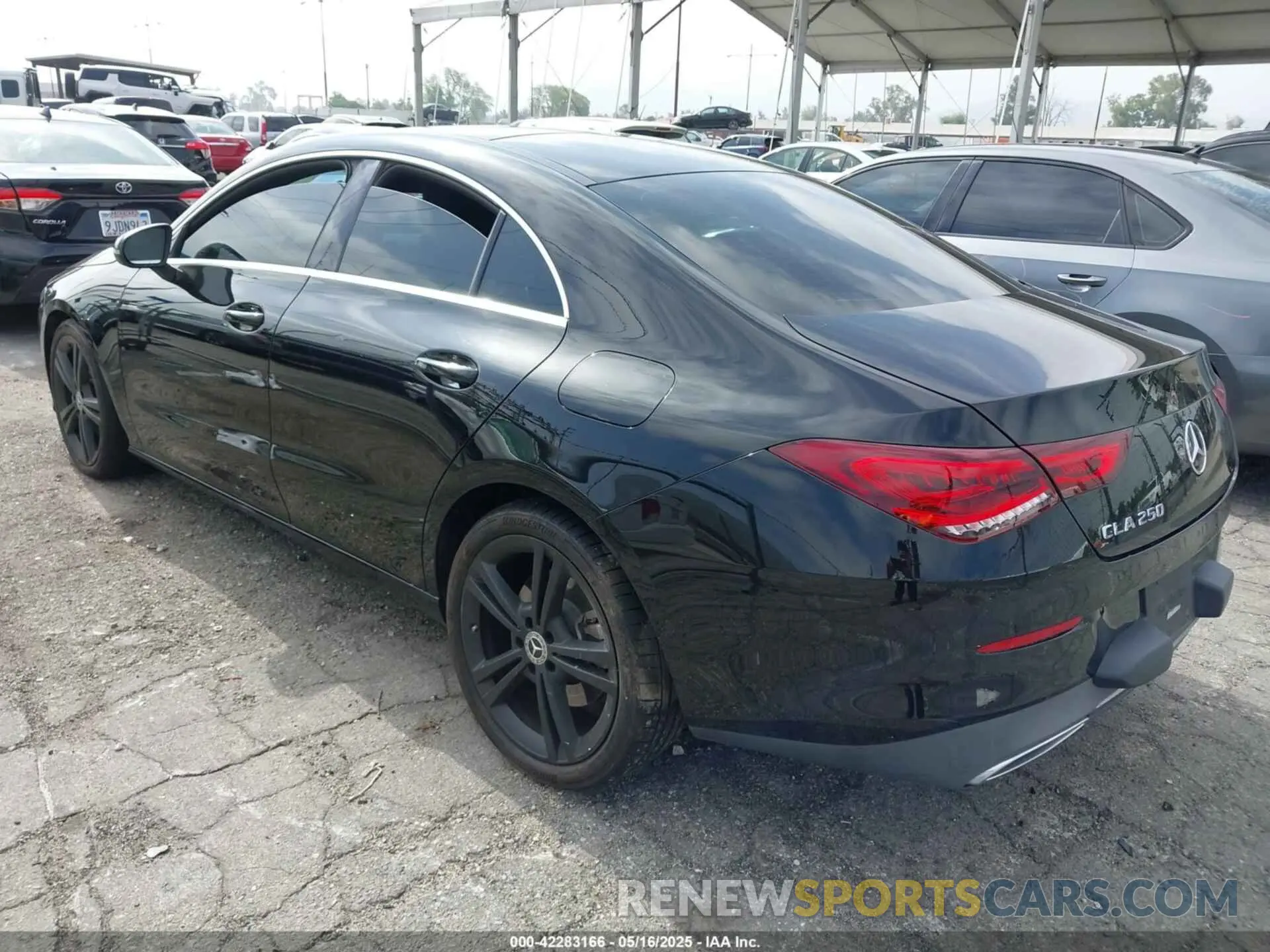 3 fotografías del automóvil dañado WDD5J4GB6LN037925 MERCEDES-BENZ CLA 250 2020