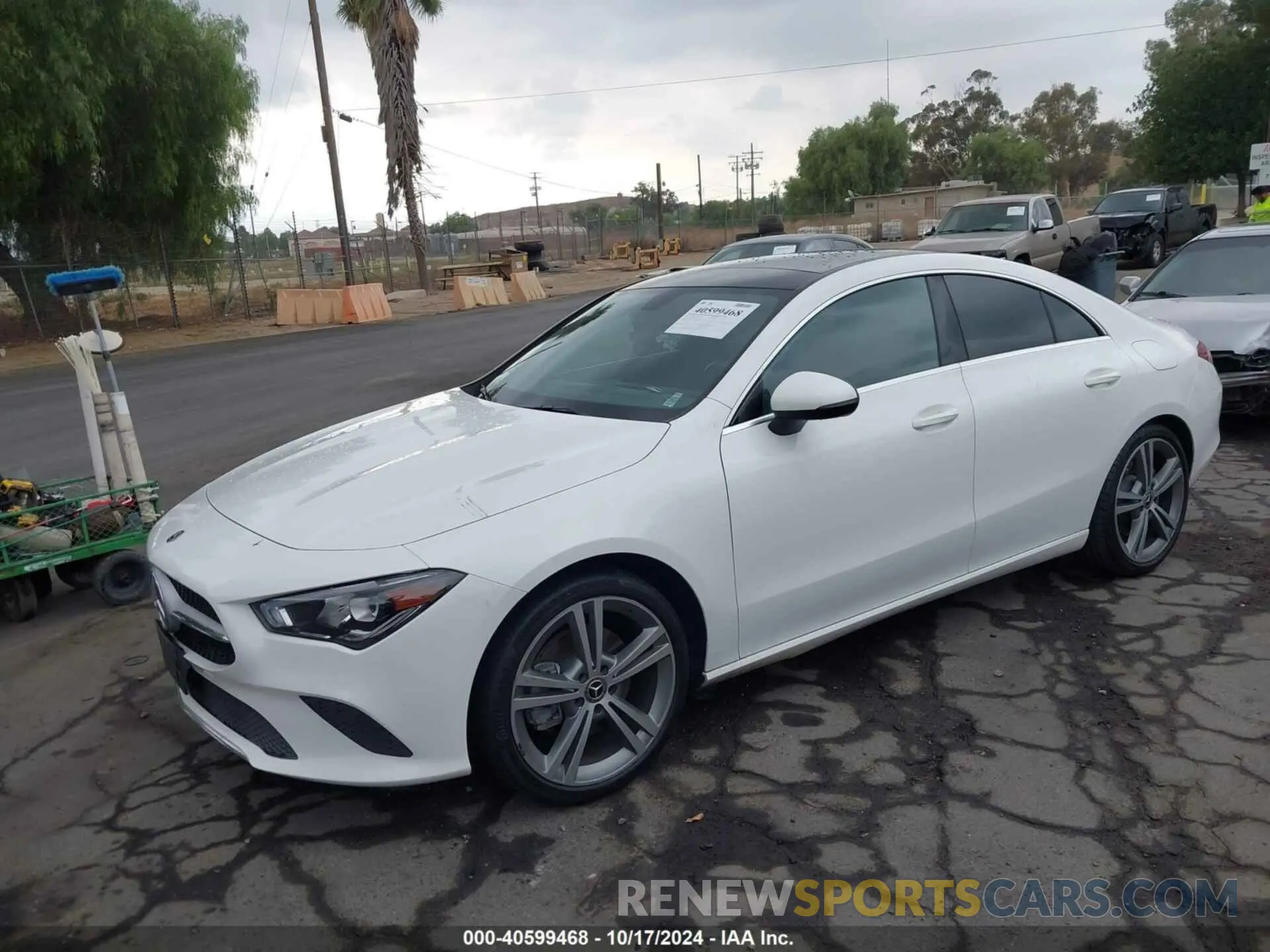 2 fotografías del automóvil dañado WDD5J4GB7LN034502 MERCEDES-BENZ CLA 250 2020
