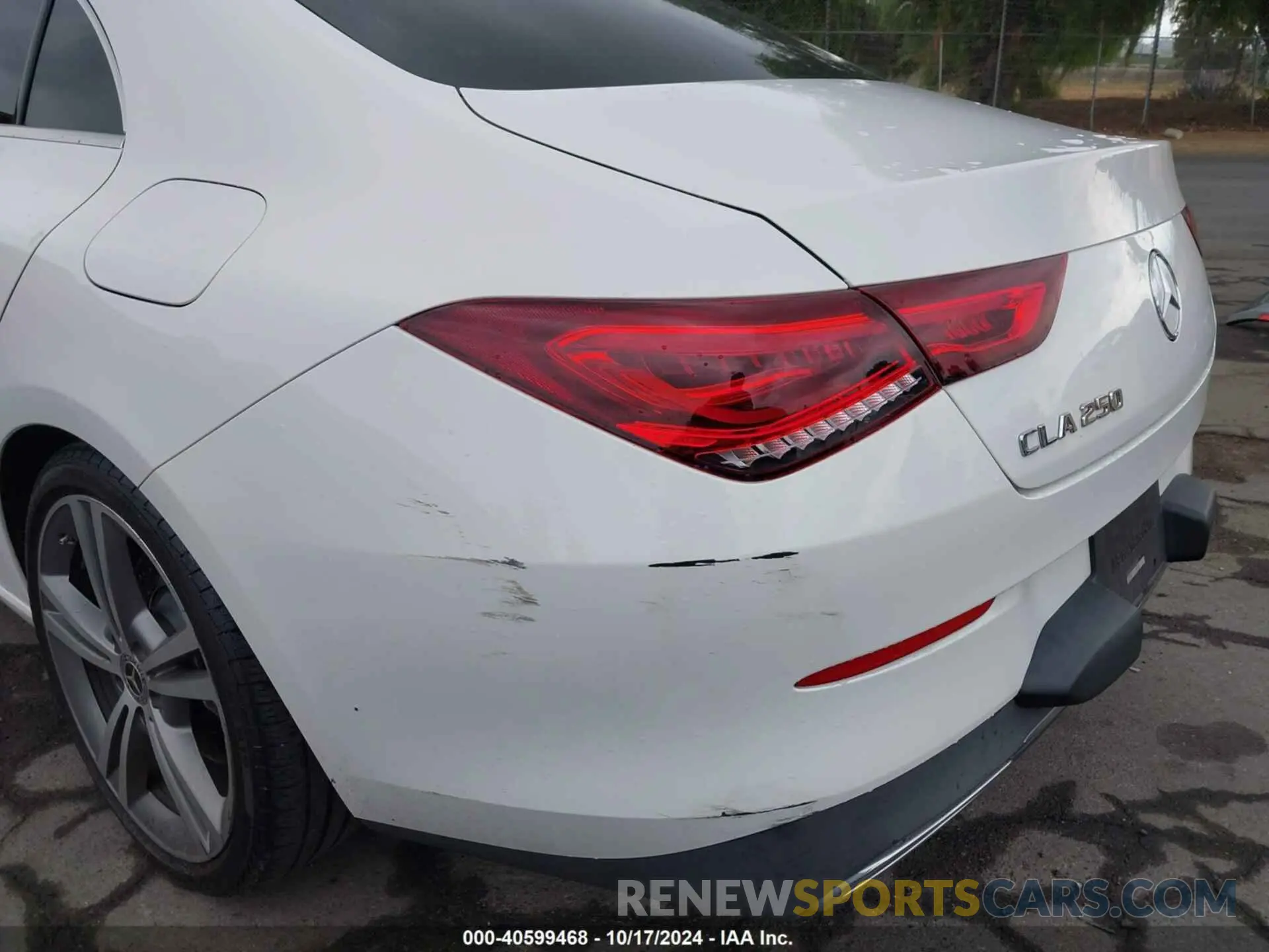 6 fotografías del automóvil dañado WDD5J4GB7LN034502 MERCEDES-BENZ CLA 250 2020