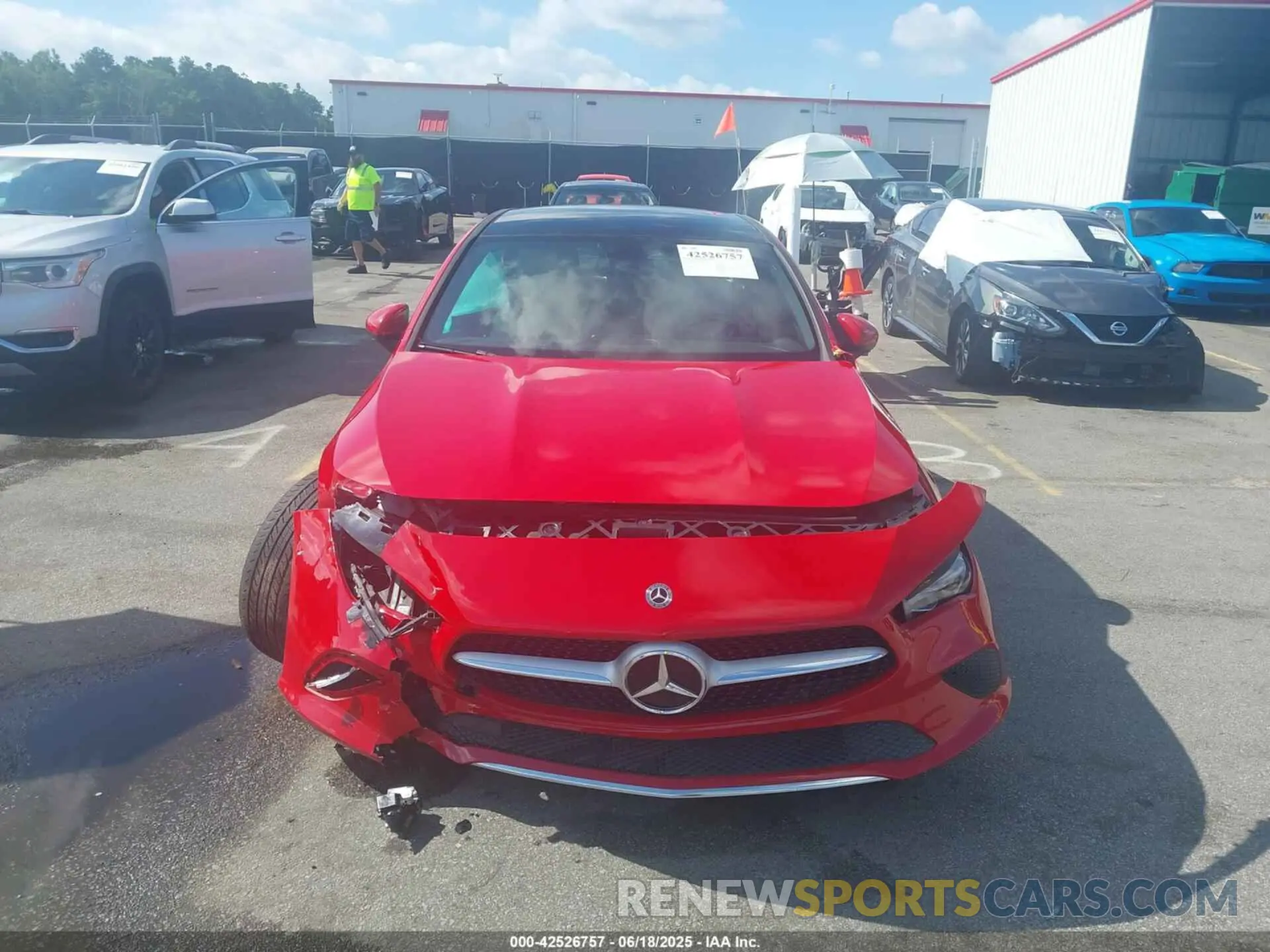 12 fotografías del automóvil dañado WDD5J4GB9LN078453 MERCEDES-BENZ CLA 250 2020