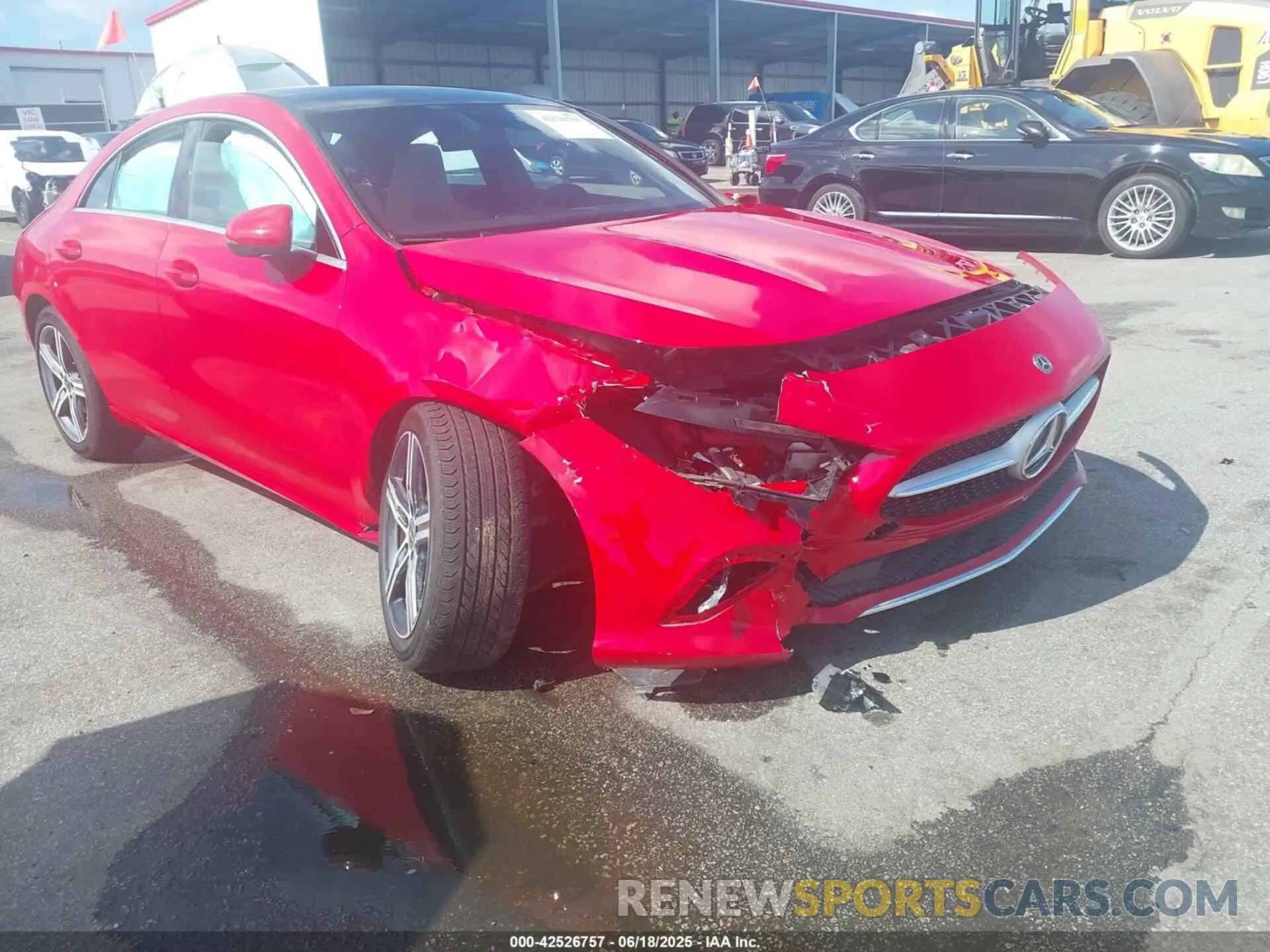 6 fotografías del automóvil dañado WDD5J4GB9LN078453 MERCEDES-BENZ CLA 250 2020
