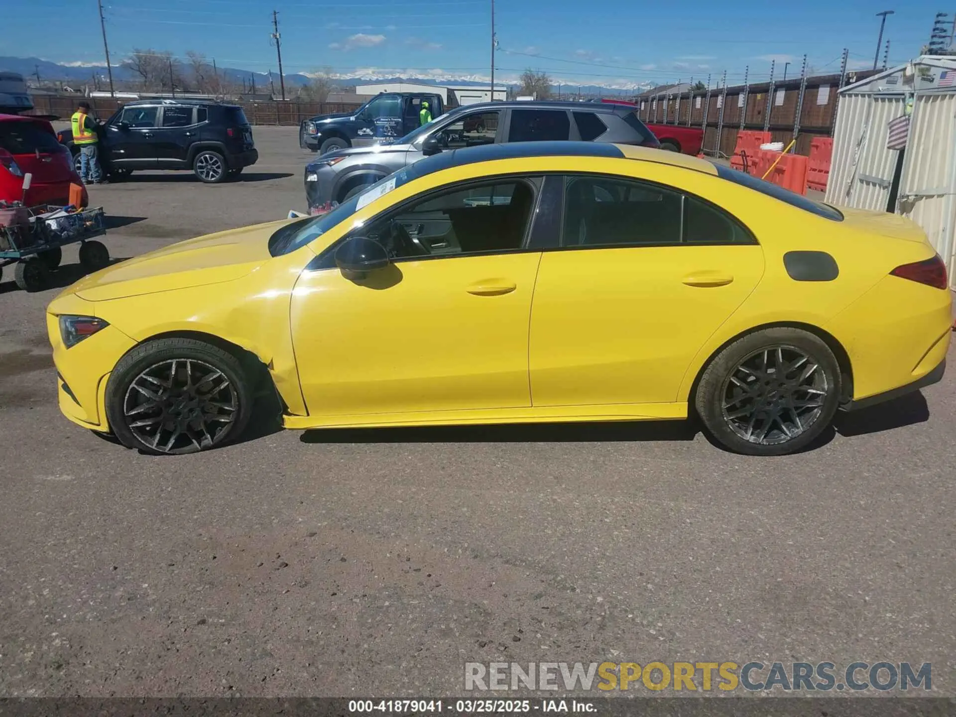 14 fotografías del automóvil dañado WDD5J4HB1LN022974 MERCEDES-BENZ CLA 250 2020