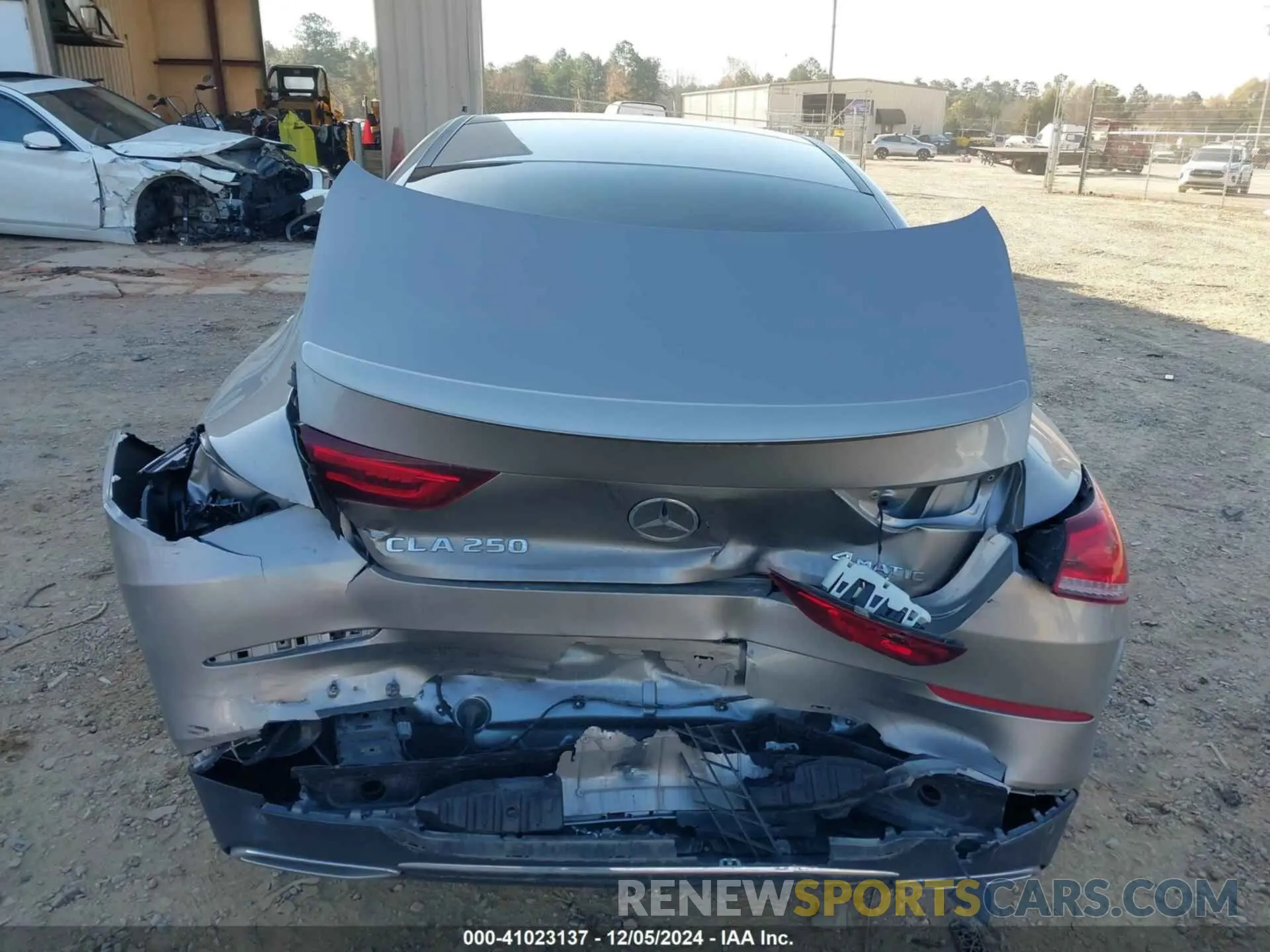 6 fotografías del automóvil dañado WDD5J4HB1LN035806 MERCEDES-BENZ CLA 250 2020