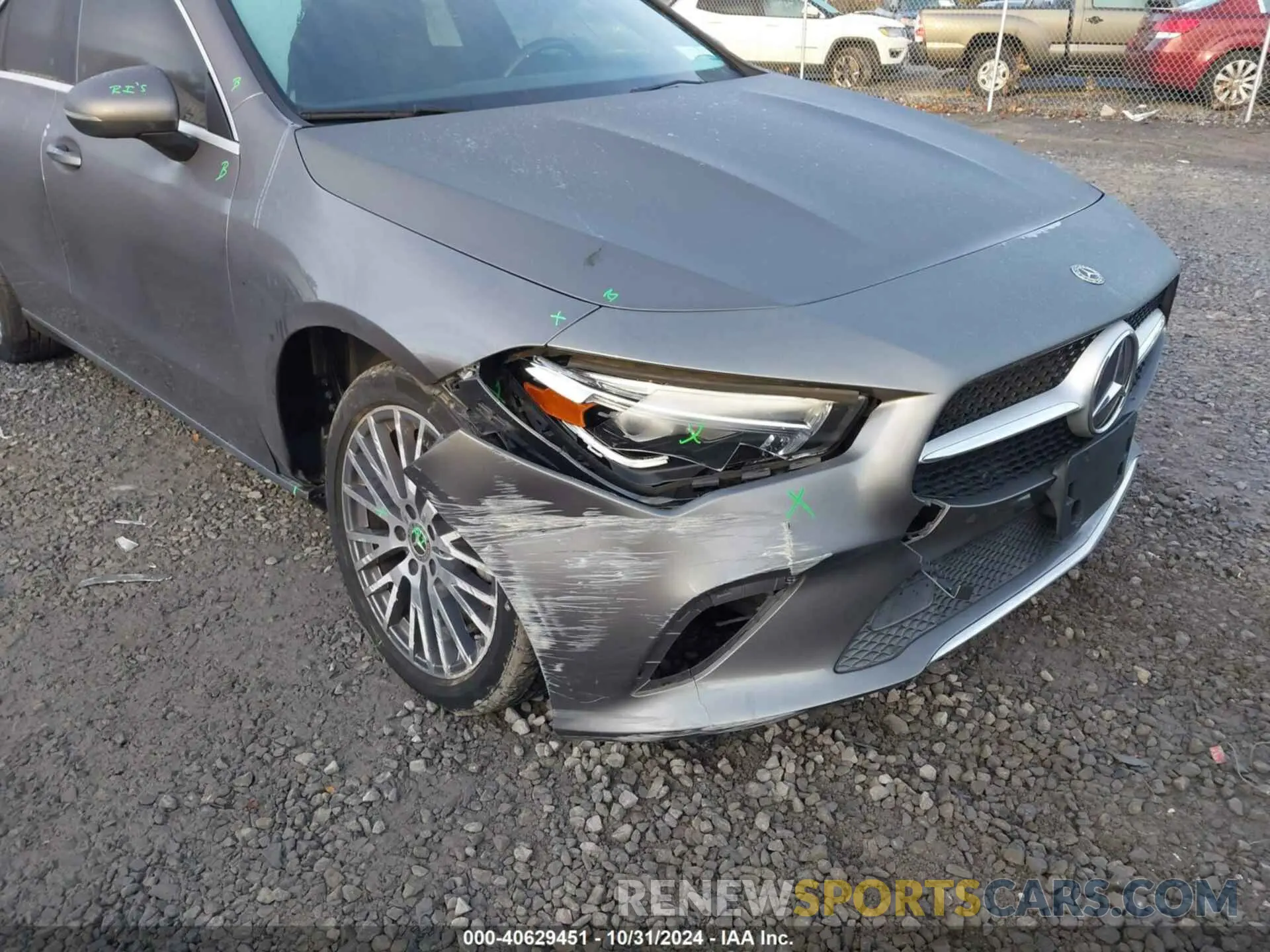 6 fotografías del automóvil dañado WDD5J4HB2LN067535 MERCEDES-BENZ CLA 250 2020