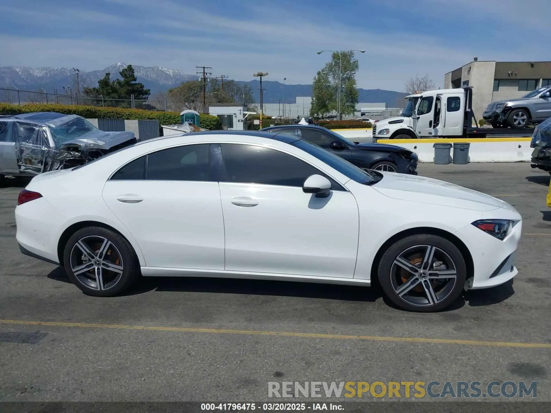 13 fotografías del automóvil dañado WDD5J4HB3LN030624 MERCEDES-BENZ CLA 250 2020