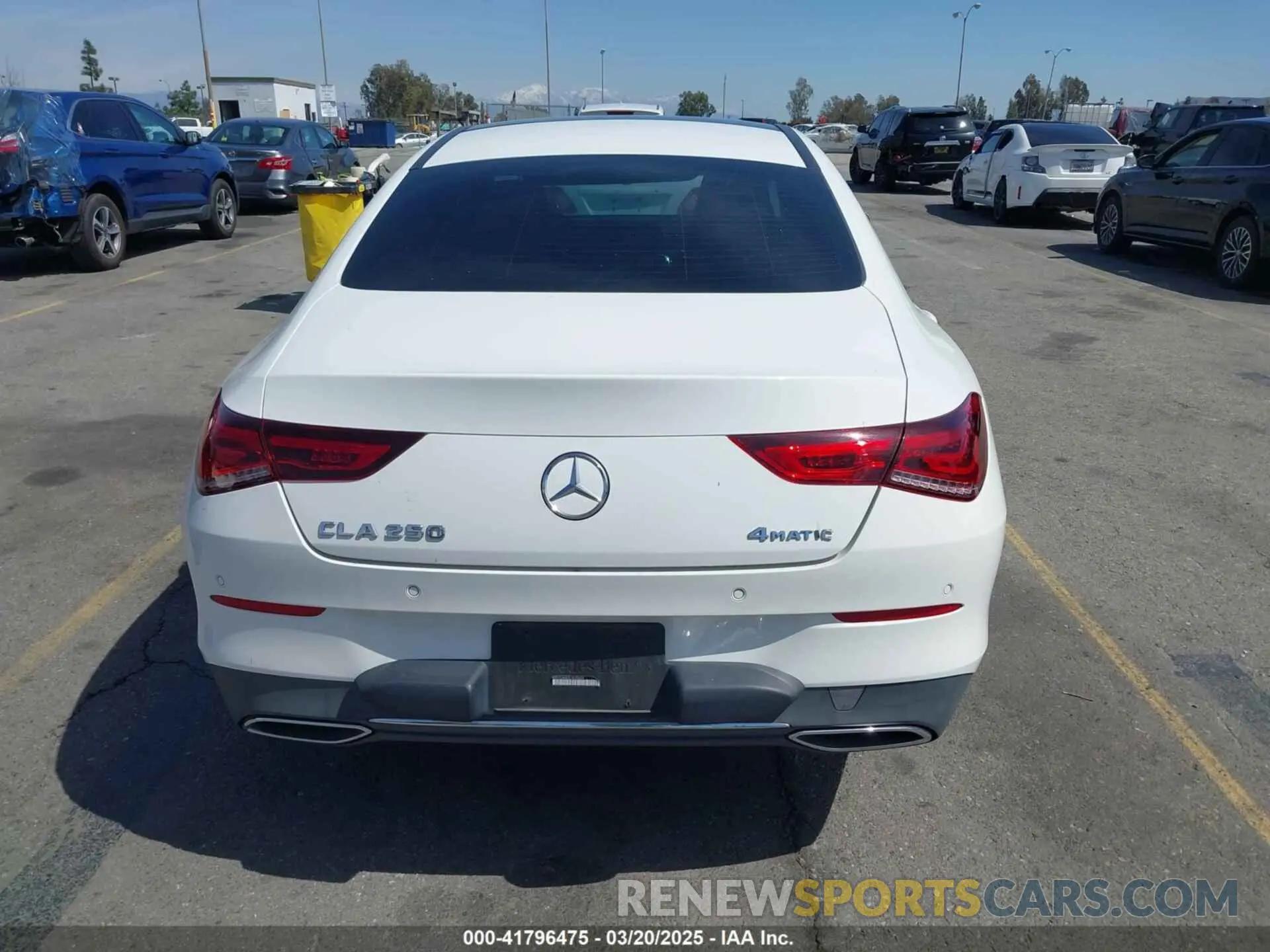 16 fotografías del automóvil dañado WDD5J4HB3LN030624 MERCEDES-BENZ CLA 250 2020