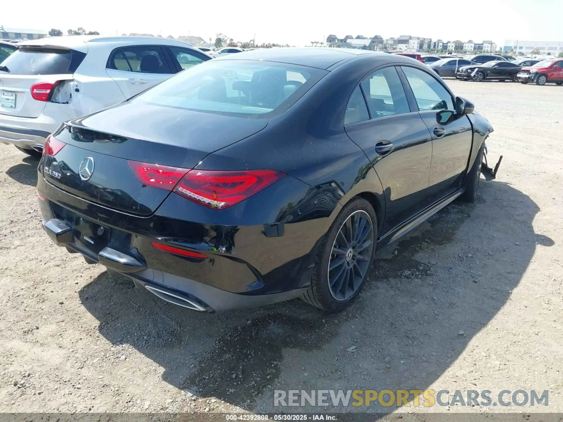 4 fotografías del automóvil dañado W1K5J4GB0MN189958 MERCEDES-BENZ CLA 250 2021