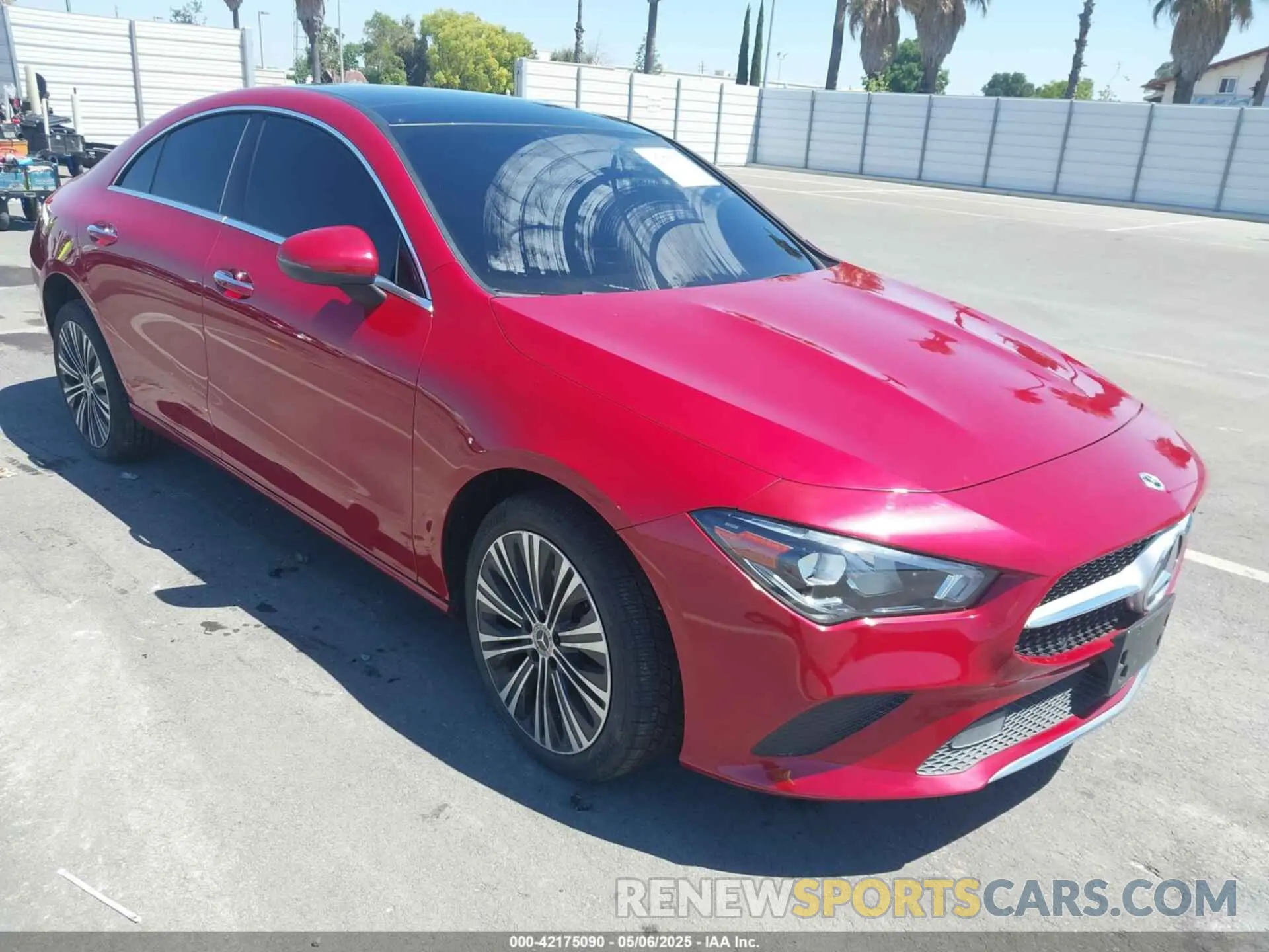 1 fotografías del automóvil dañado W1K5J4GB1MN201616 MERCEDES-BENZ CLA 250 2021