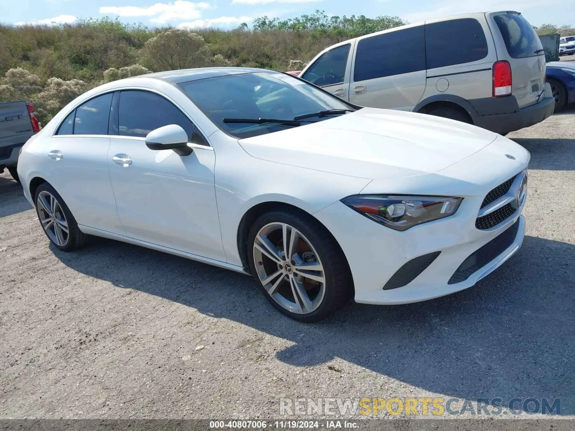1 fotografías del automóvil dañado W1K5J4GB1MN223115 MERCEDES-BENZ CLA 250 2021