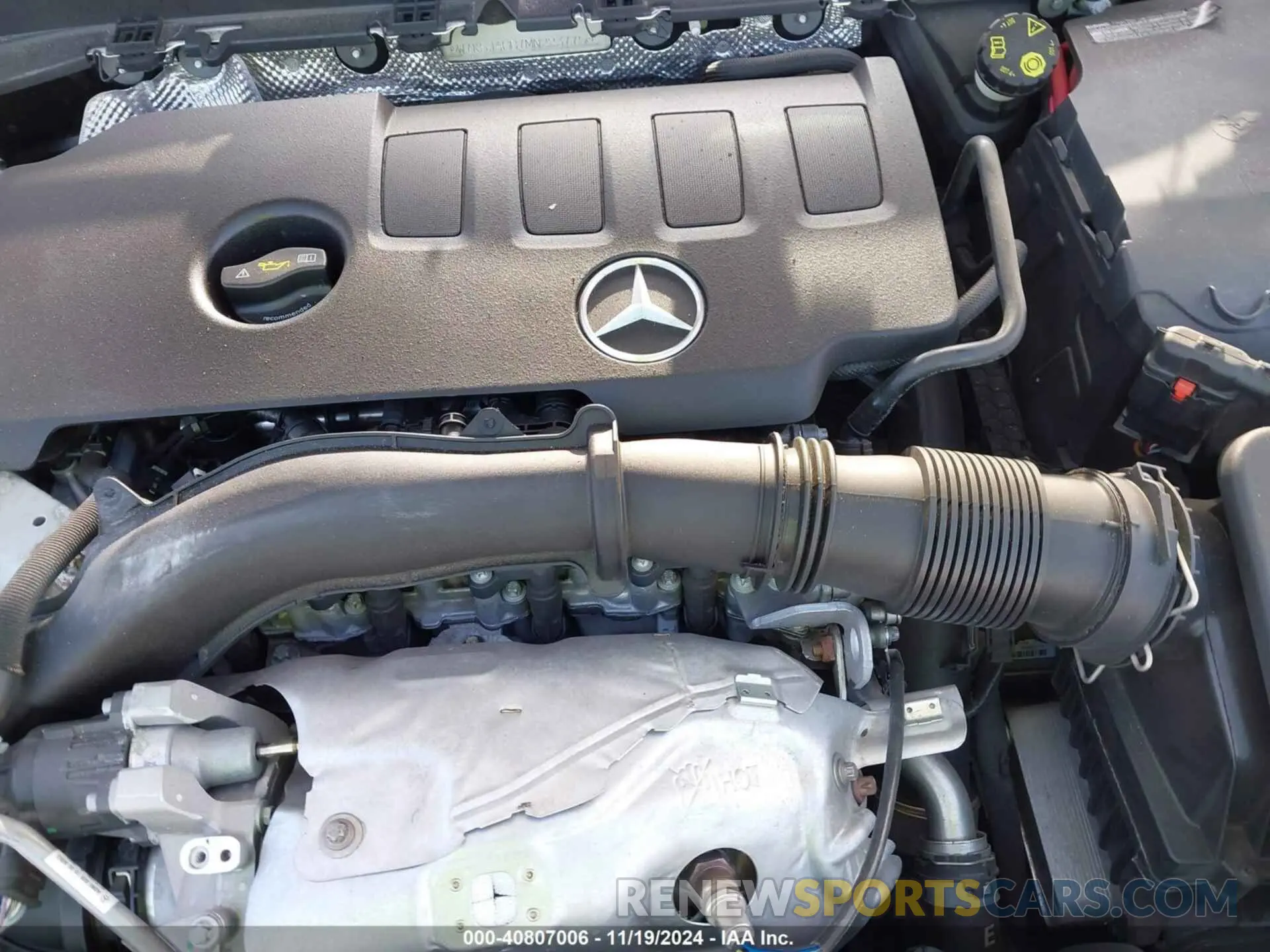 6 fotografías del automóvil dañado W1K5J4GB1MN223115 MERCEDES-BENZ CLA 250 2021